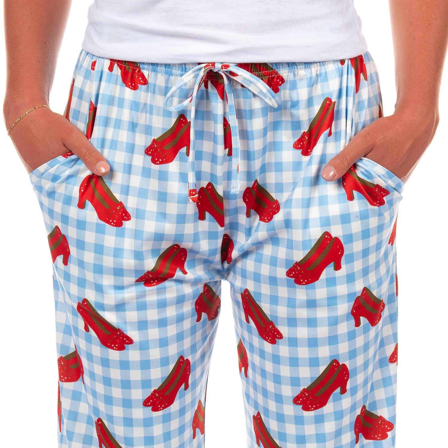 The Wizard Of Oz Pajama Pants Women's Ruby Slippers AOP Lounge Bottoms