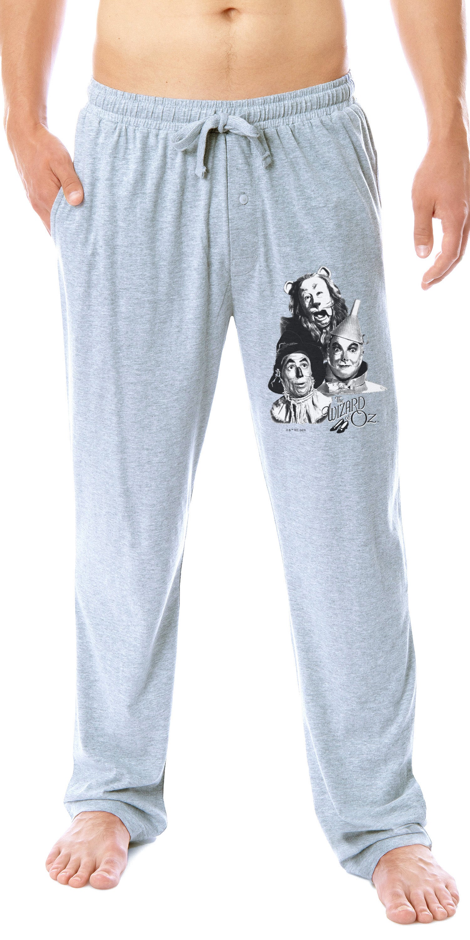 The Wizard of Oz Mens' Movie Vintage Film Sleep Pajama Pants