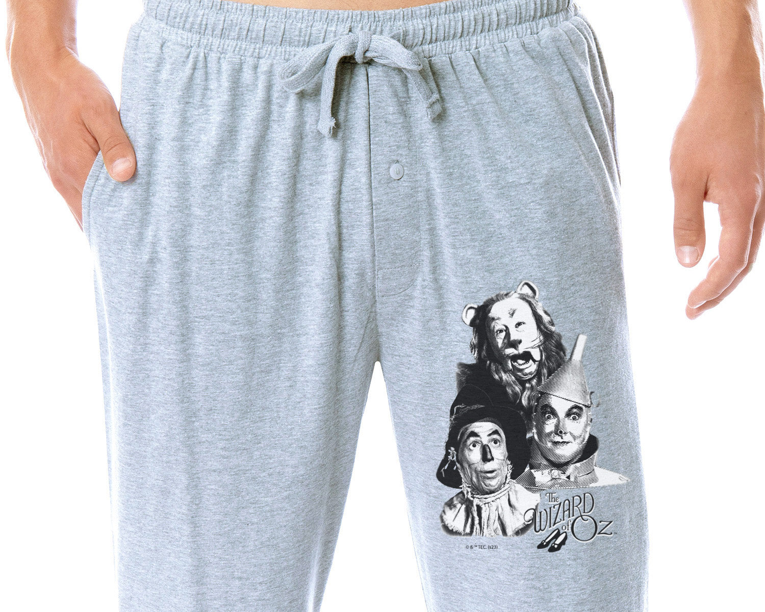 The Wizard of Oz Mens' Movie Vintage Film Sleep Pajama Pants