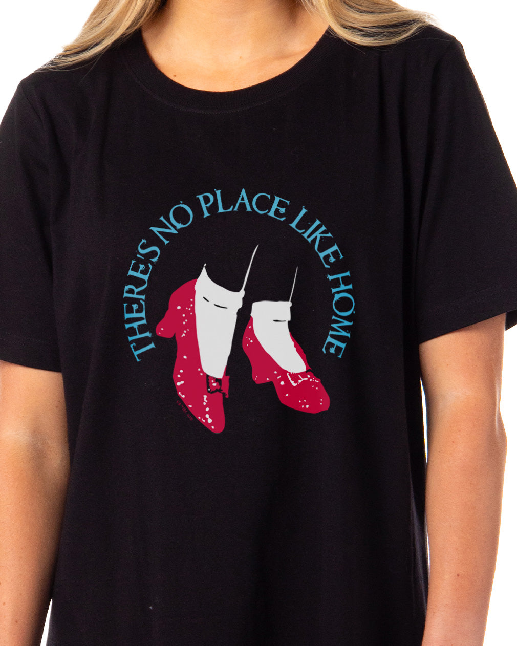 The Wizard of Oz Women's There's No Place Like Home Pajama Dorm Sleep Shirt Nightgown