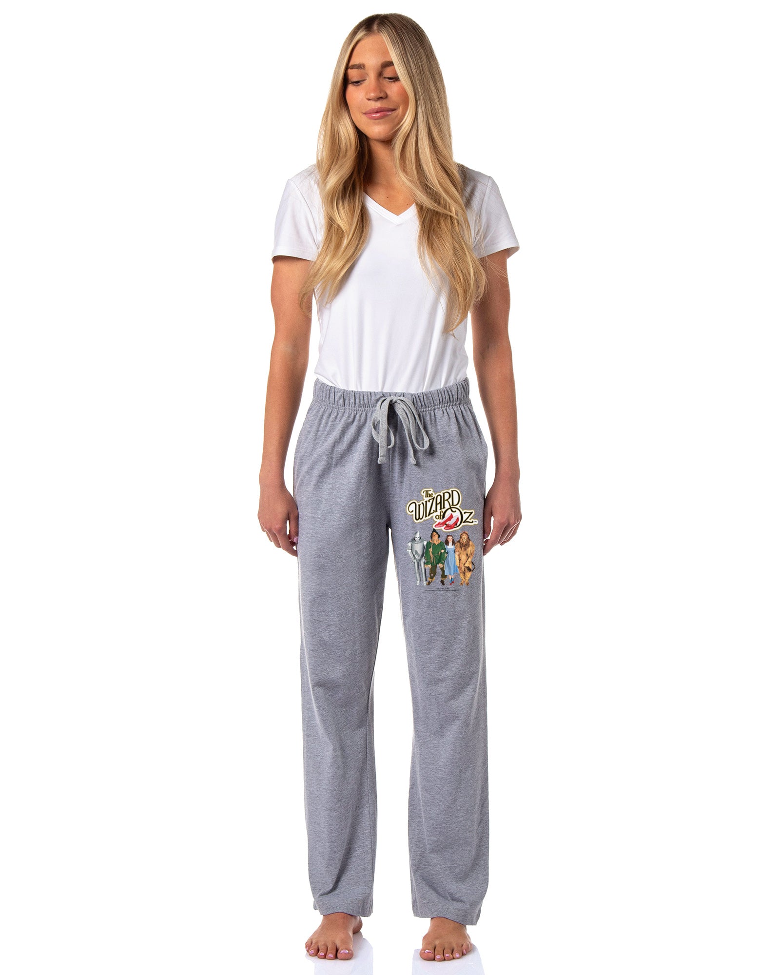 Wizard of Oz Pajama Pants Women's Classic Movie Logo Sleep Bottoms