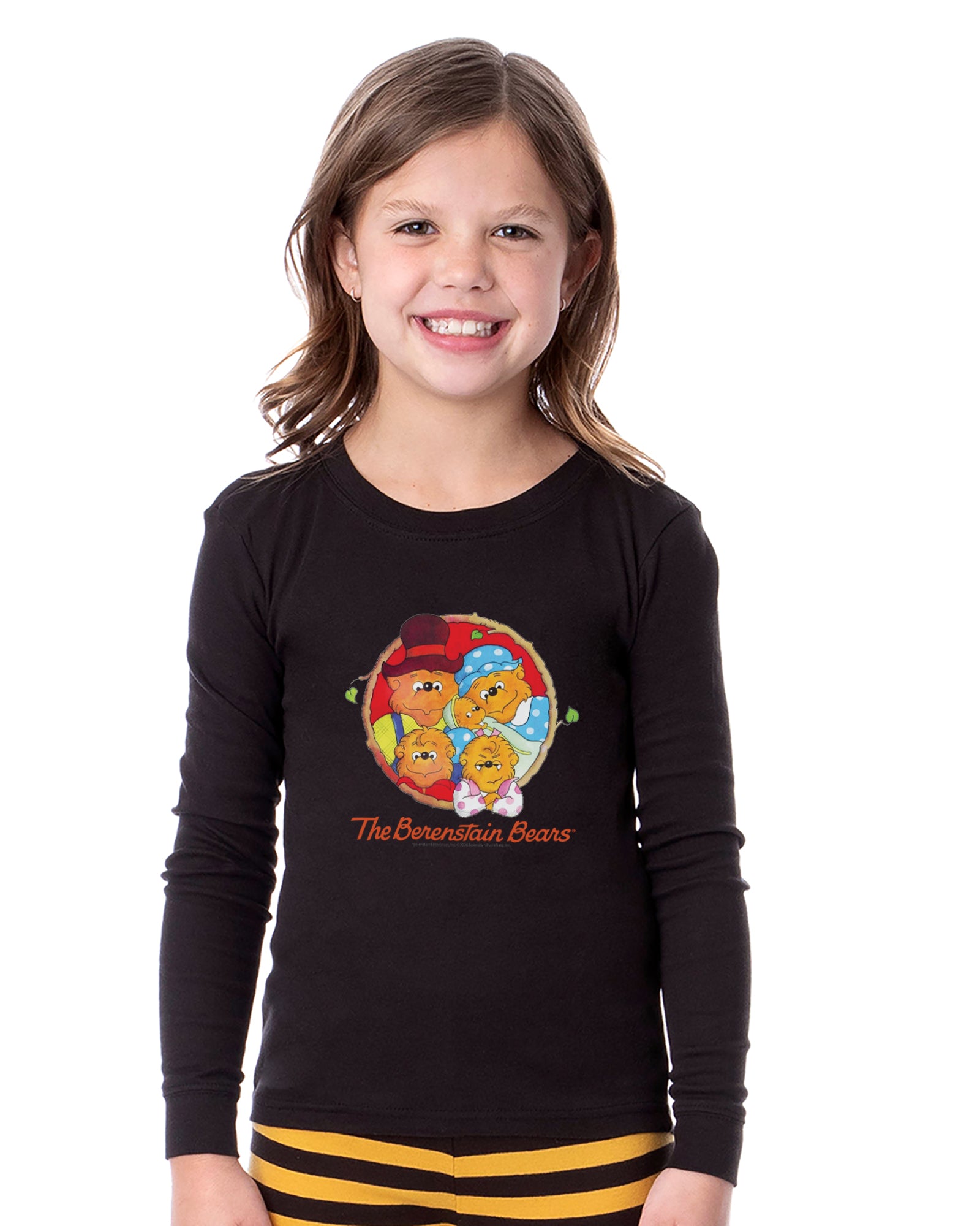 The Berenstain Bears Pajamas Girl's Tight Fit Sleep Set