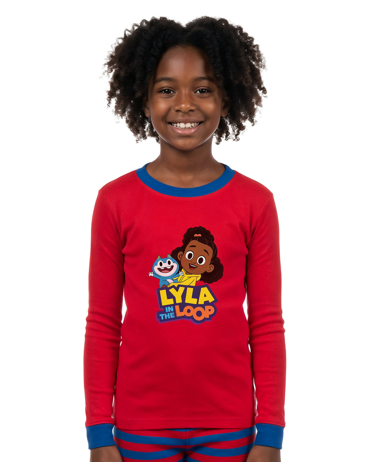 Lyla In The Loop Pajamas Girl's Tight Fit Sleep Set