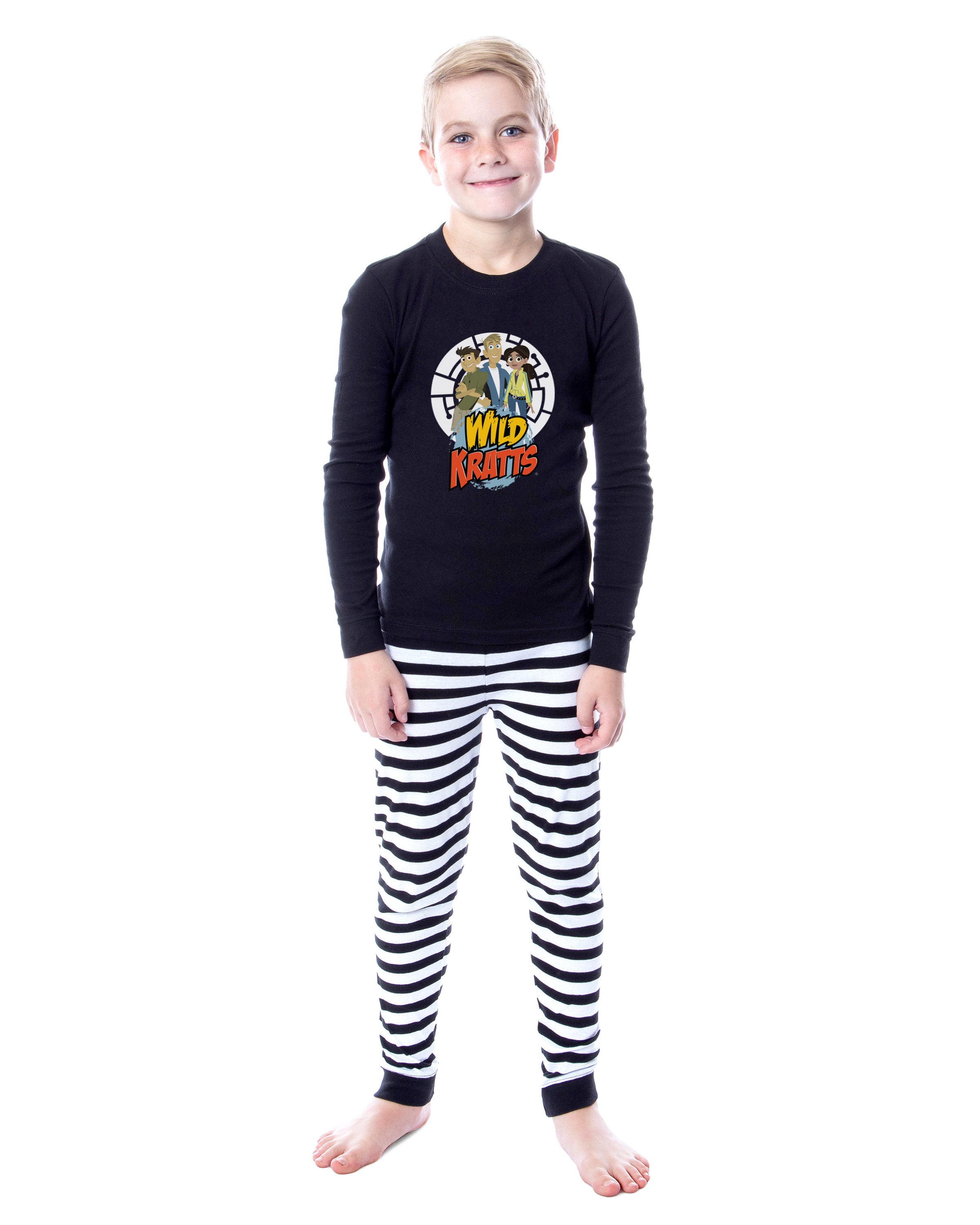 Wild Kratts Pajamas Boys' Tight Fit Sleep Set