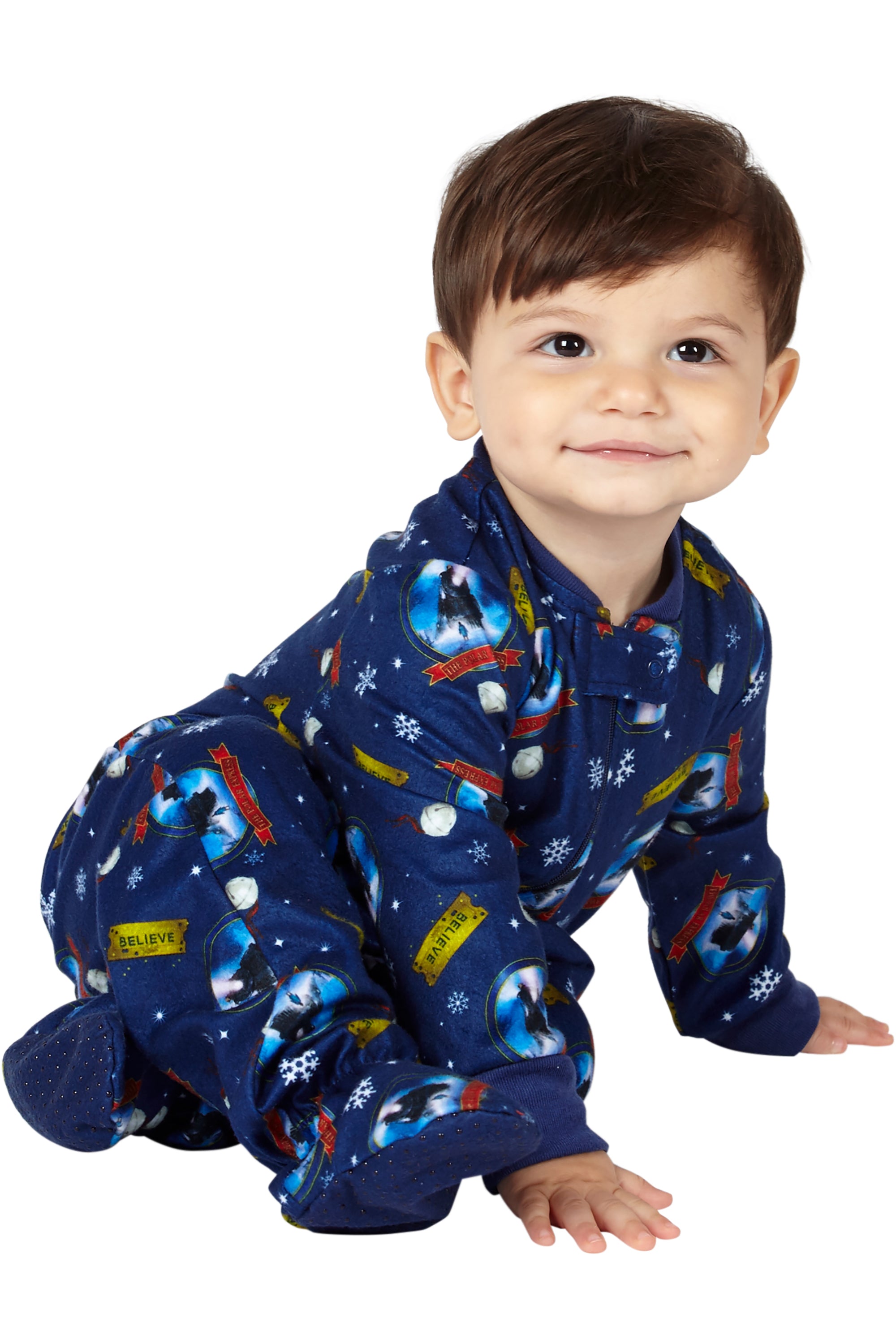 The Polar Express Kids Believe One Piece Pajama Sleeper