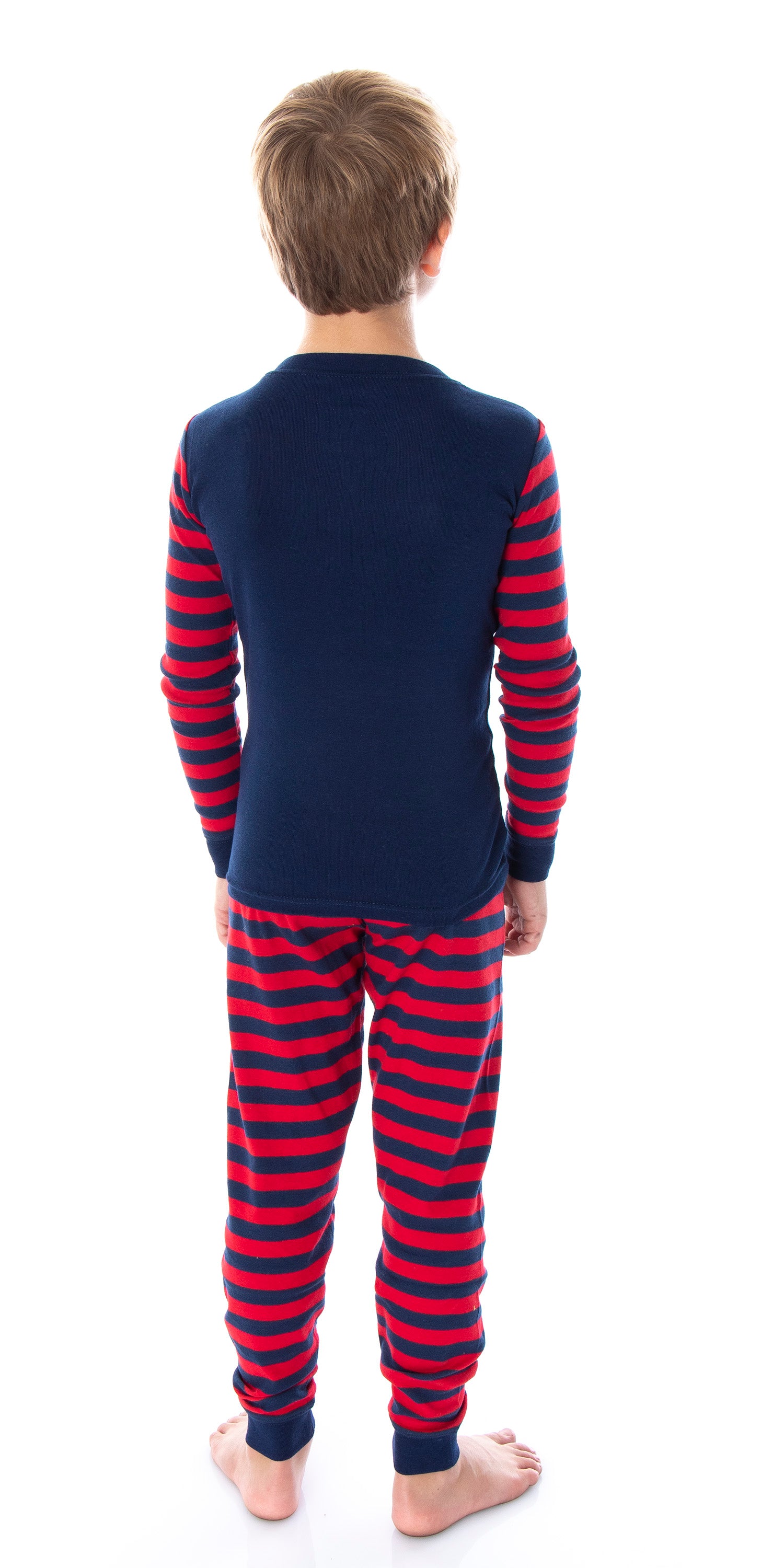The Polar Express Train Kids Tight Fit Long Sleeve Cotton Pajamas