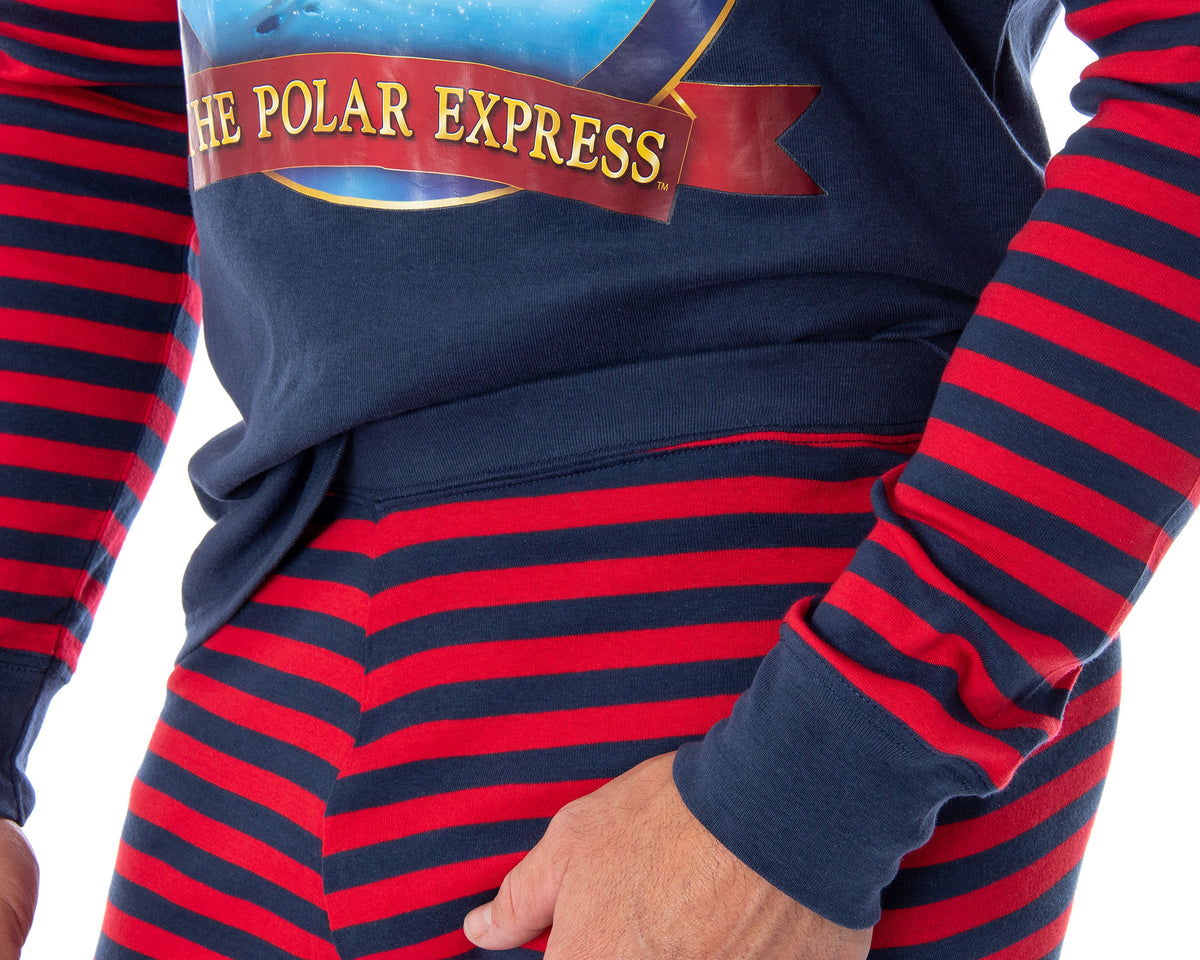 The Polar Express Train Matching Family Pajama Set Tight Fit Cotton Pajamas