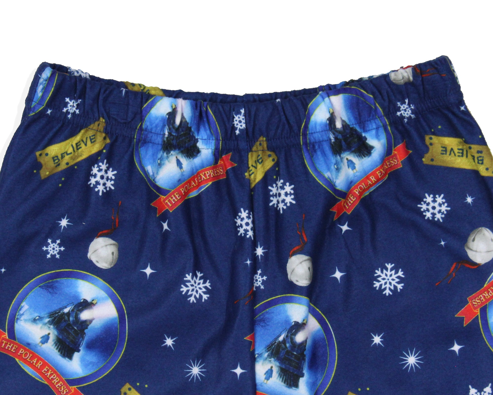 The Polar Express Boys' Christmas Movie Believe Train Pajama Sleep Pants