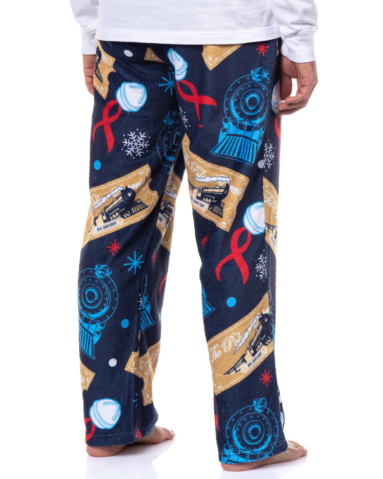 The Polar Express Pajamas Men's Ticket To Ride Lounge Sleep Pants