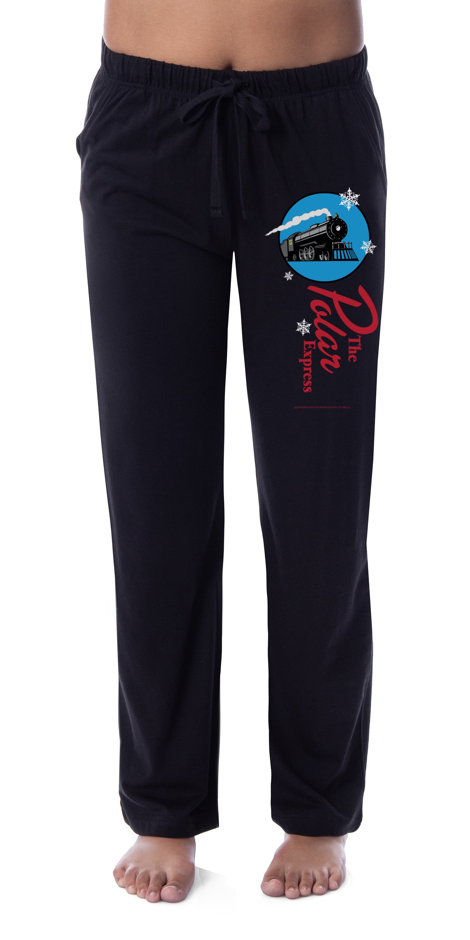Polar Express Womens' Classic Train Movie Film Sleep Pajama Pants