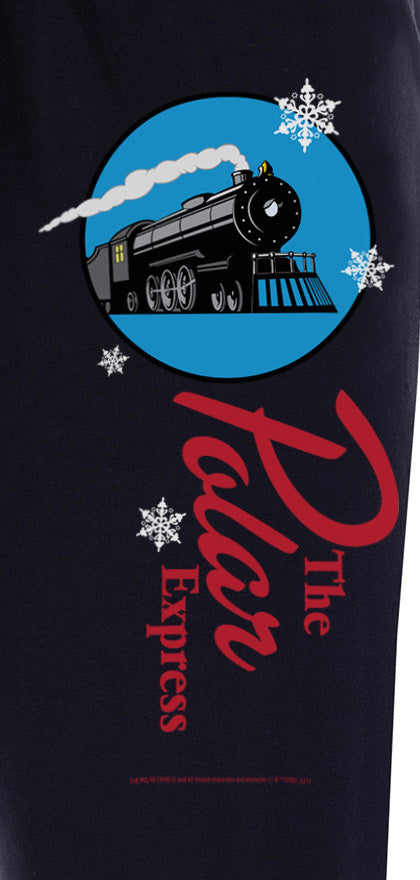 The Polar Express Womens' Classic Train Movie Film Sleep Pajama Pants