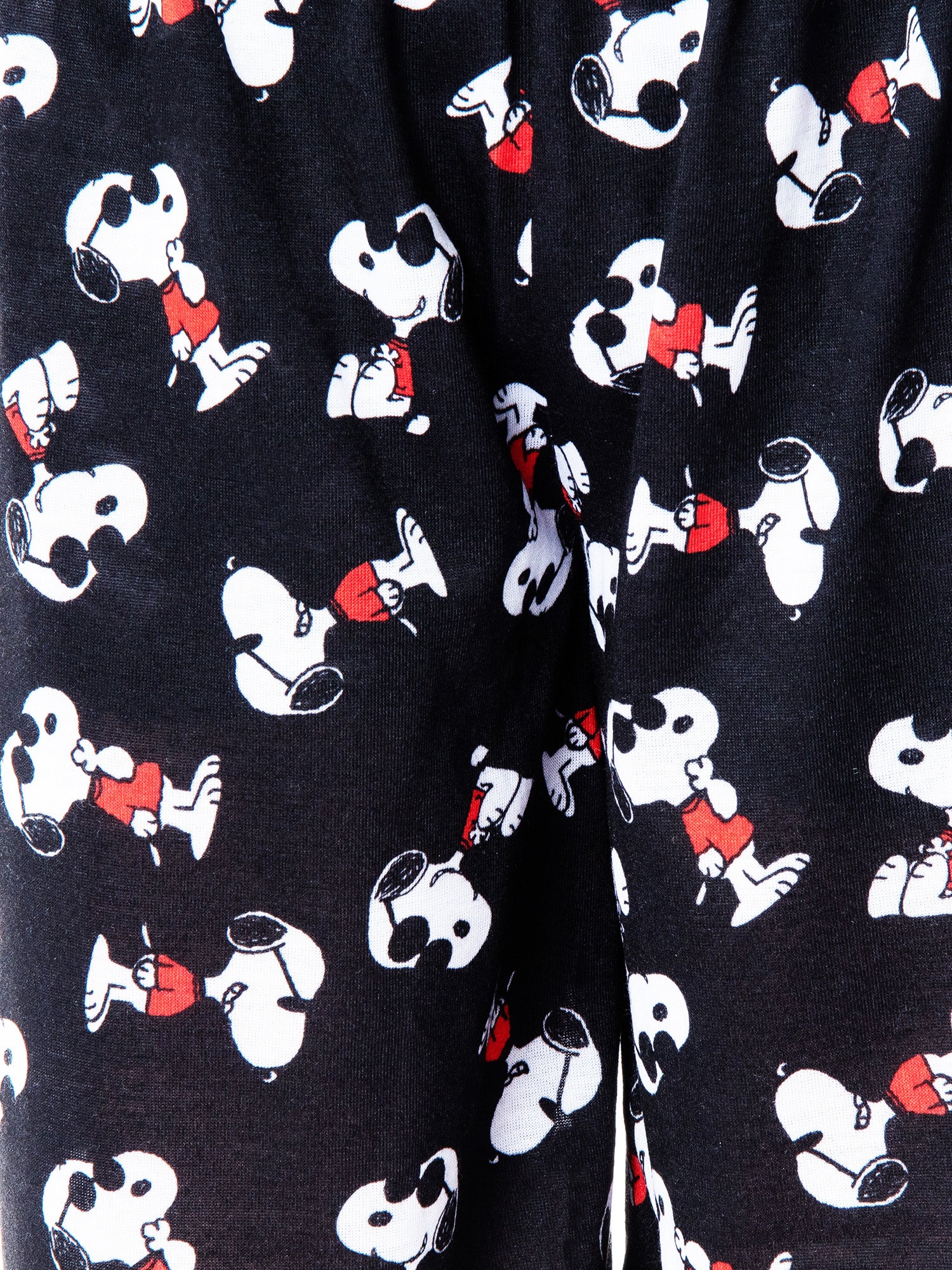 Peanuts Boys' Joe Cool Snoopy Pajamas Shirt And Shorts Sleepwear Set