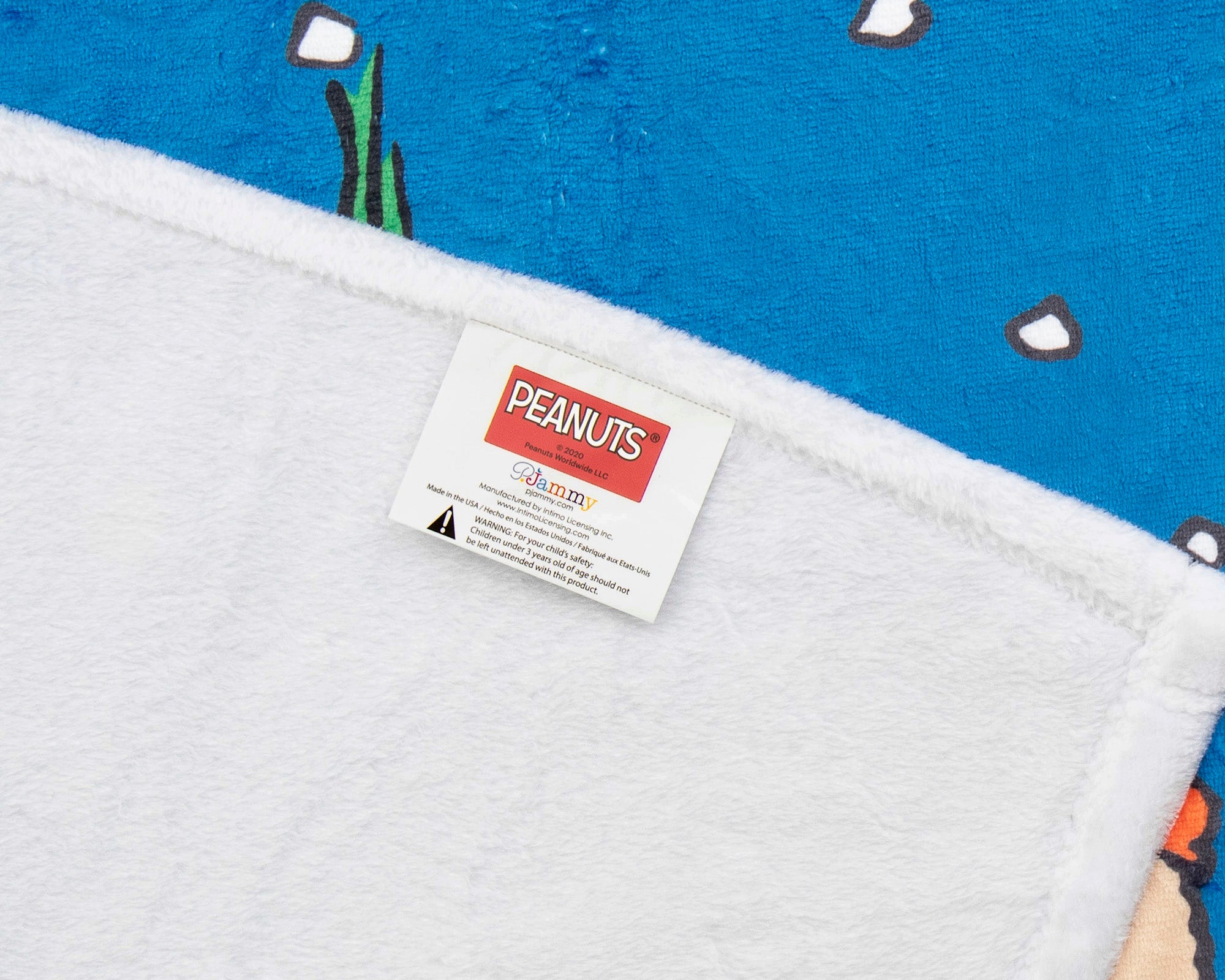 Peanuts Charlie Brown And Gang Christmas Carol Silk Touch Plush Throw Blanket