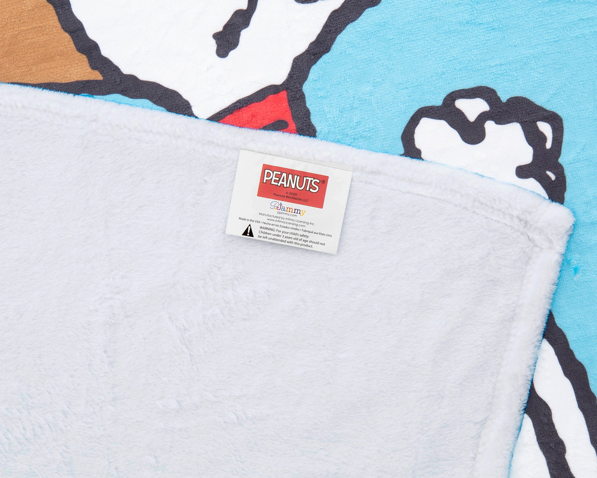 Peanuts Snoopy The Flying Ace And The Red Baron Silk Touch Fleece Plush Throw Blanket