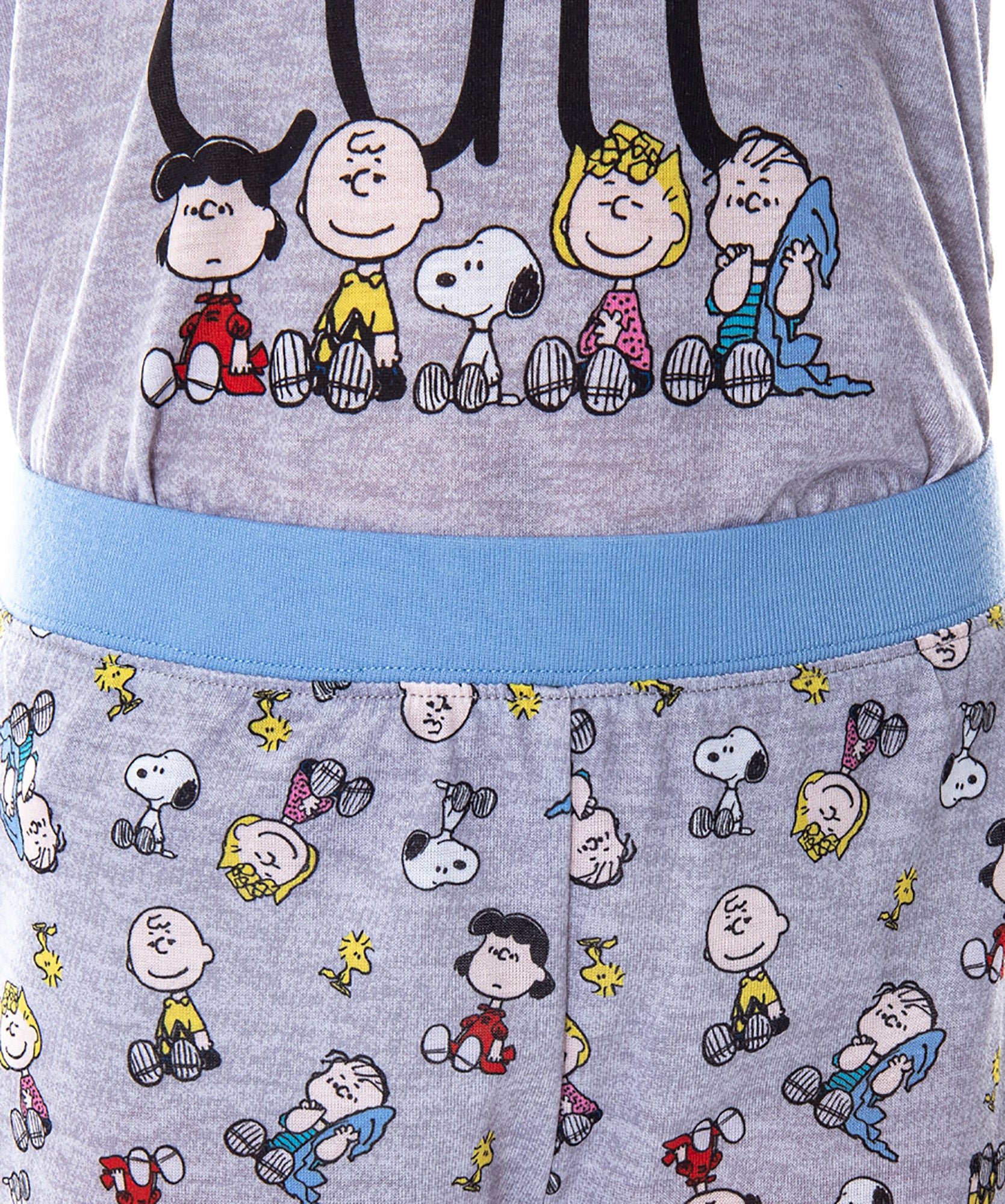 Peanuts Girls' Woke Up This Cute Pajamas Shirt And Pants Jogger Pajama Set