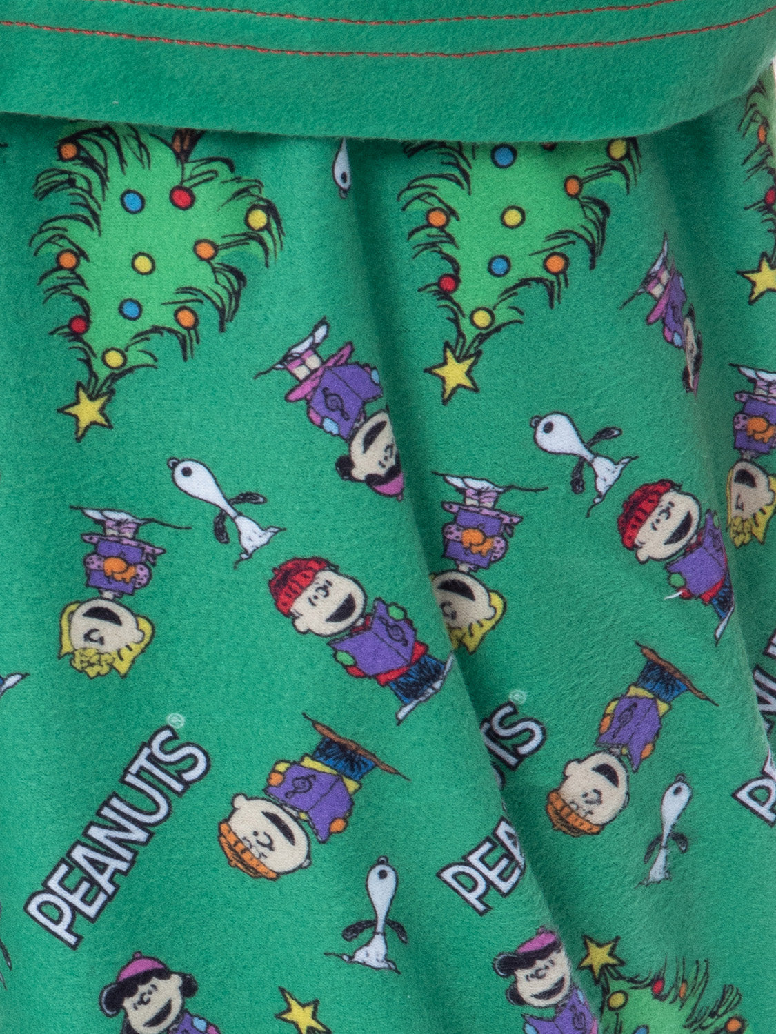 Peanuts Boys' Christmas Holiday Season Sing Along Sleep Pajama Set