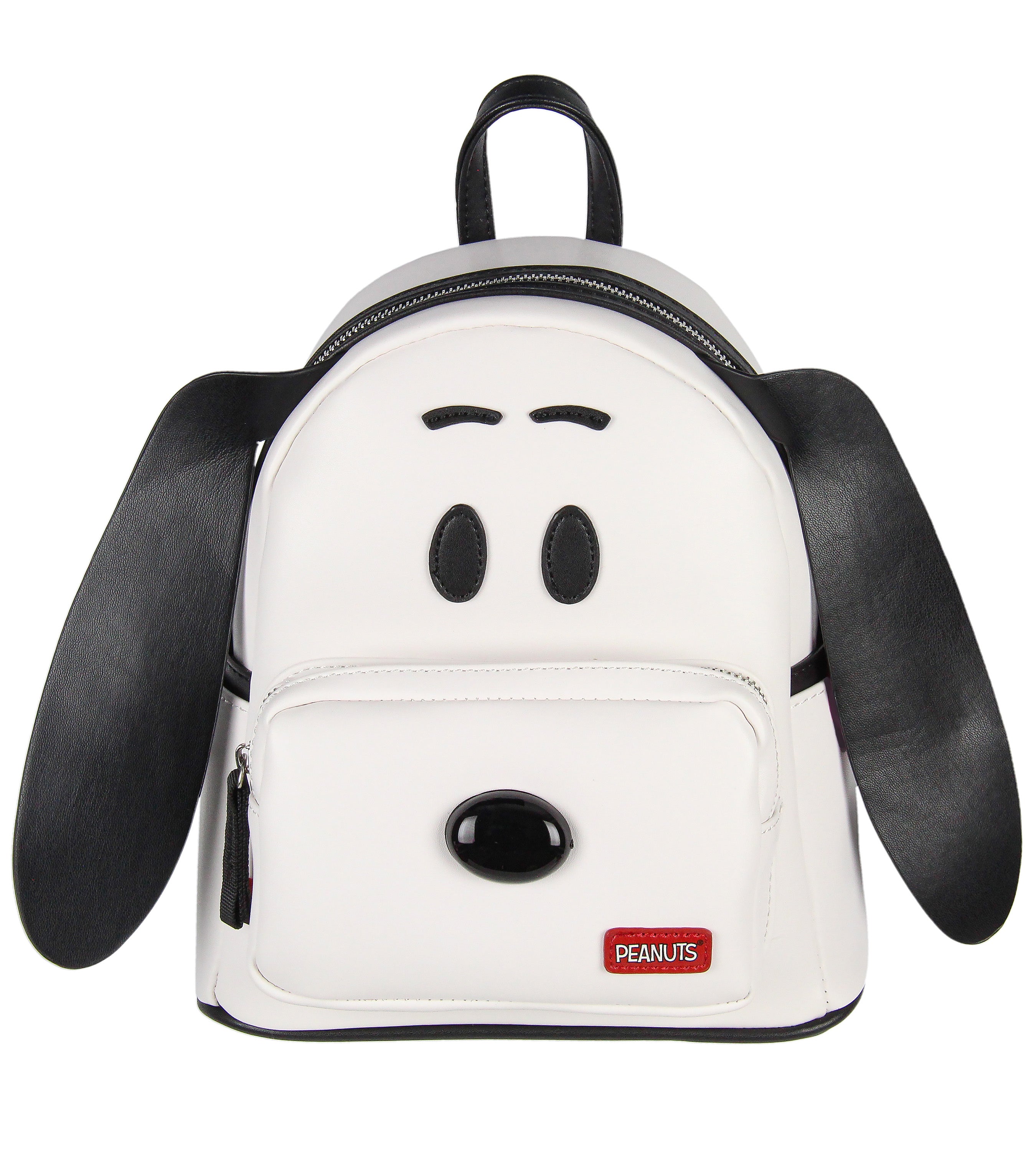 comic mini backpack Peanuts Classic Comic Character Face Snoopy Zippered Mini Small Backpa – PJammy