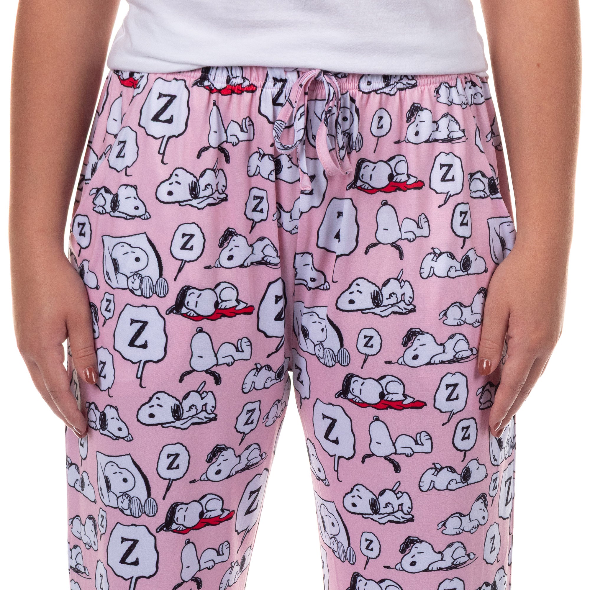 Peanuts Snoopy Pajamas Women's Sleeping Snoopy Lounge Sleep Pants