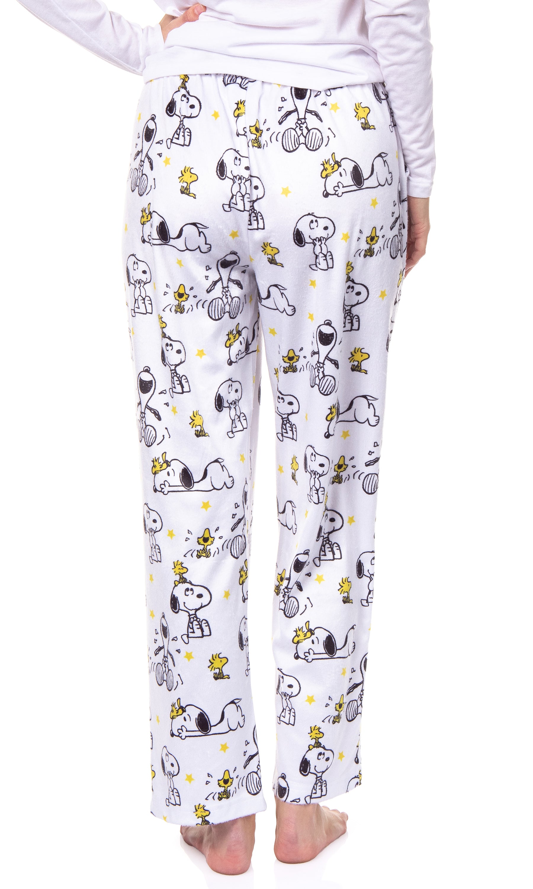 Peanuts Womens' Woodstock Snoopy Characters Friends Sleep Pajama Pants