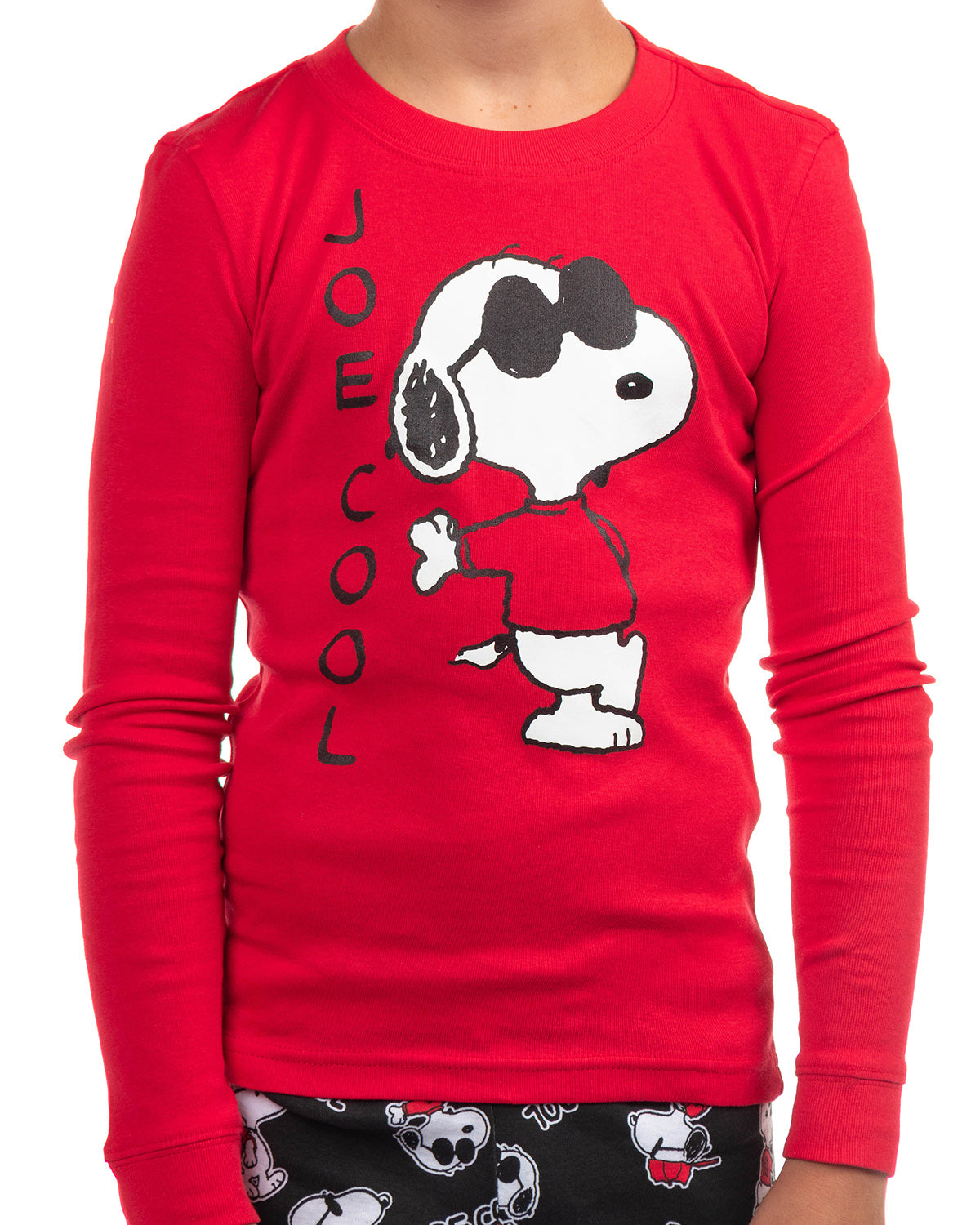 Peanuts Snoopy Boys' Joe Cool 2-Piece Tight Fit Lounge Sleep Set