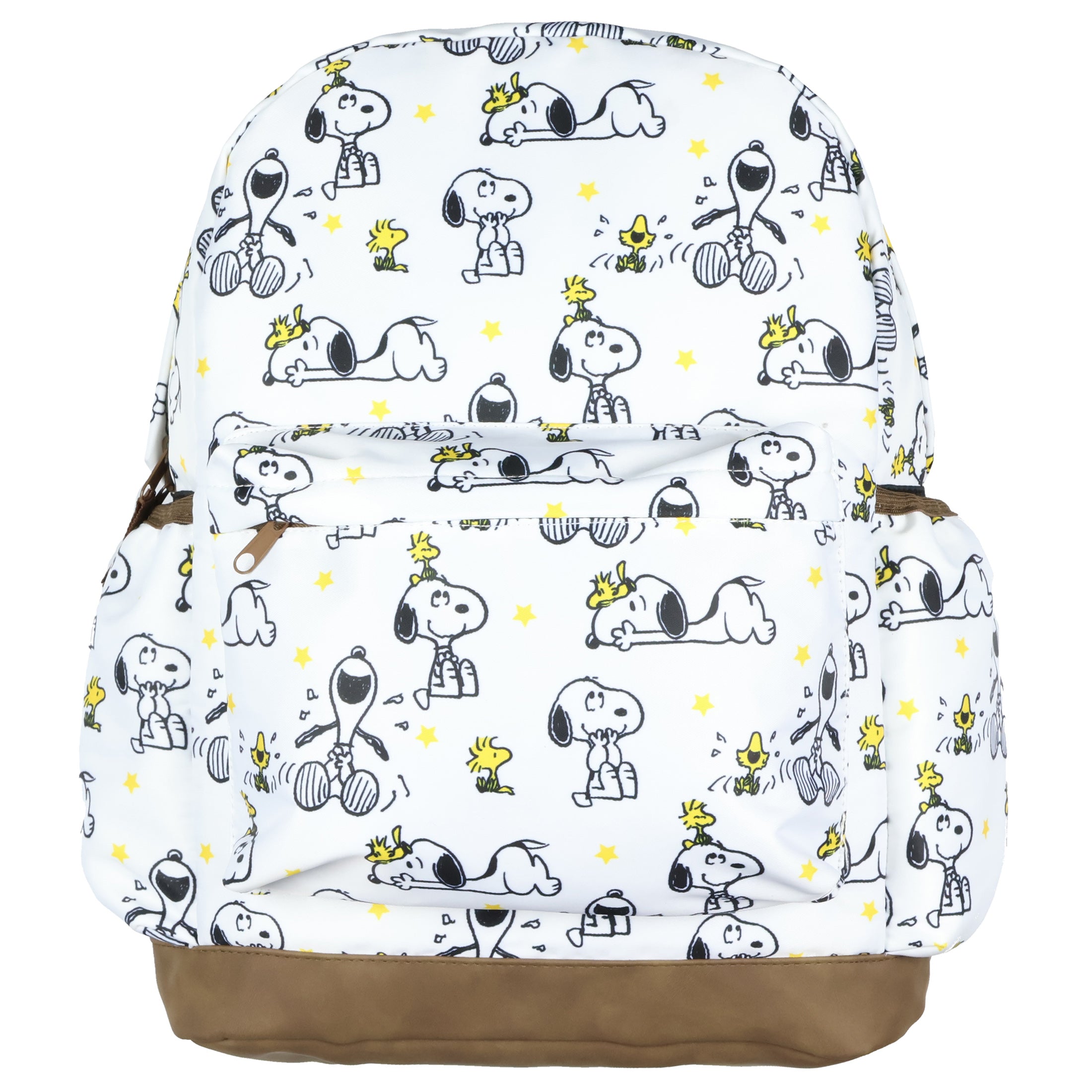 Peanuts Backpack Best Friends Woodstock and Snoopy Allover Design Bookbag