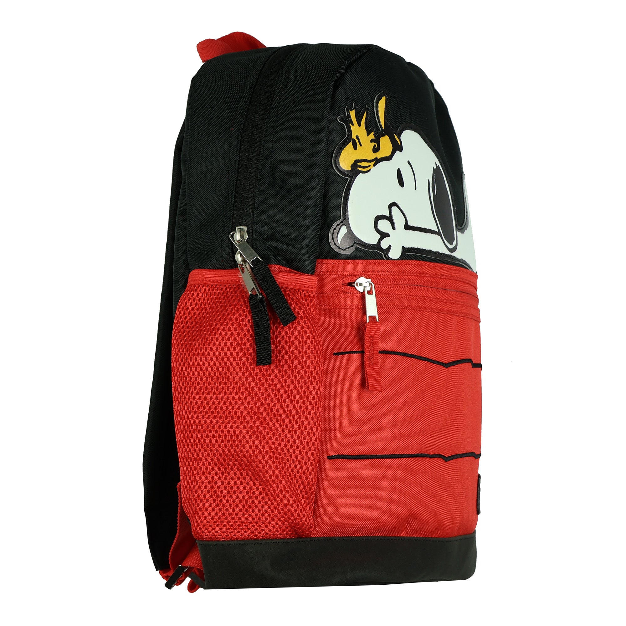 Peanuts Backpack Snoopy & Woodstock 16" Dog House with Padded Adjustable Straps