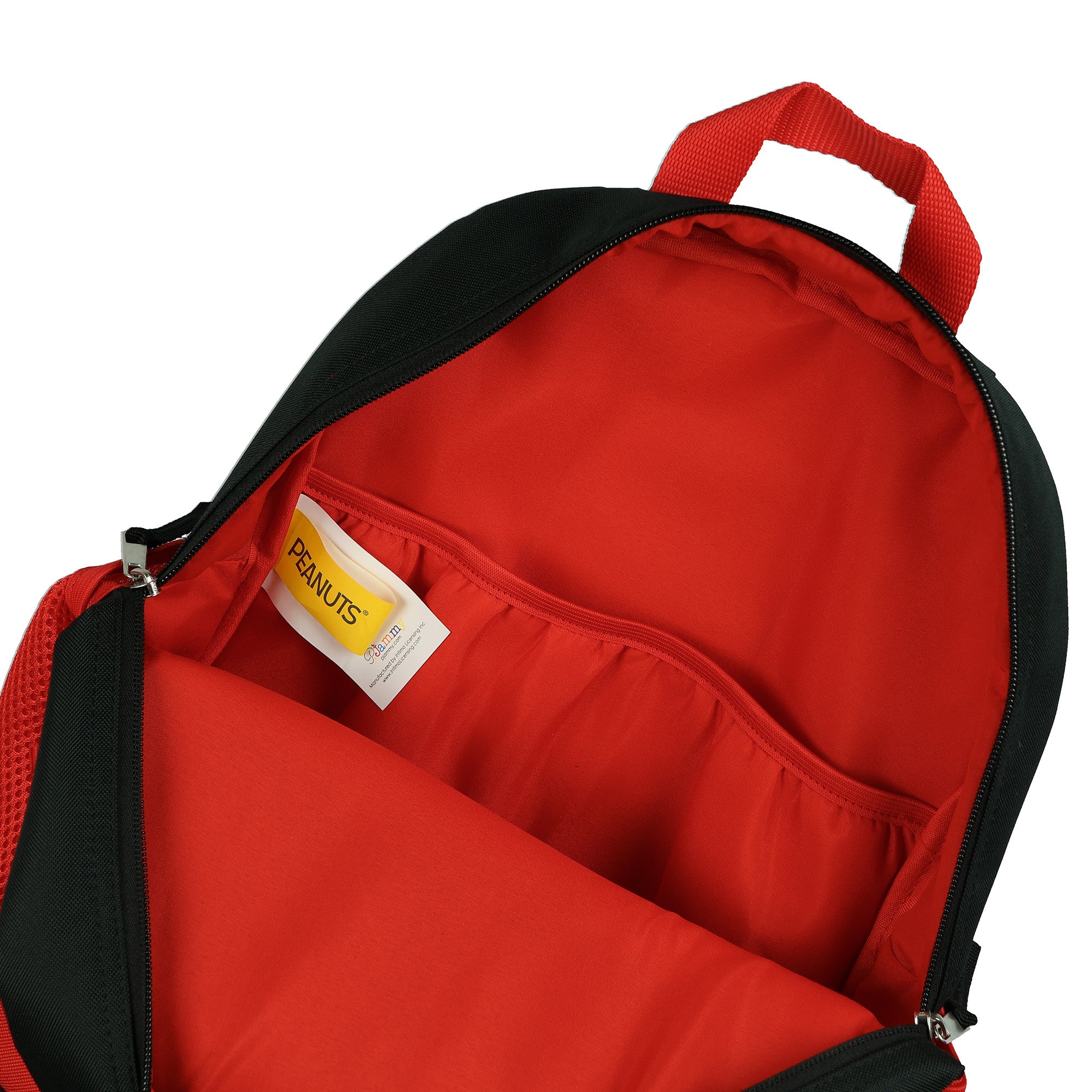 Peanuts Backpack Snoopy & Woodstock 16" Dog House with Padded Adjustable Straps