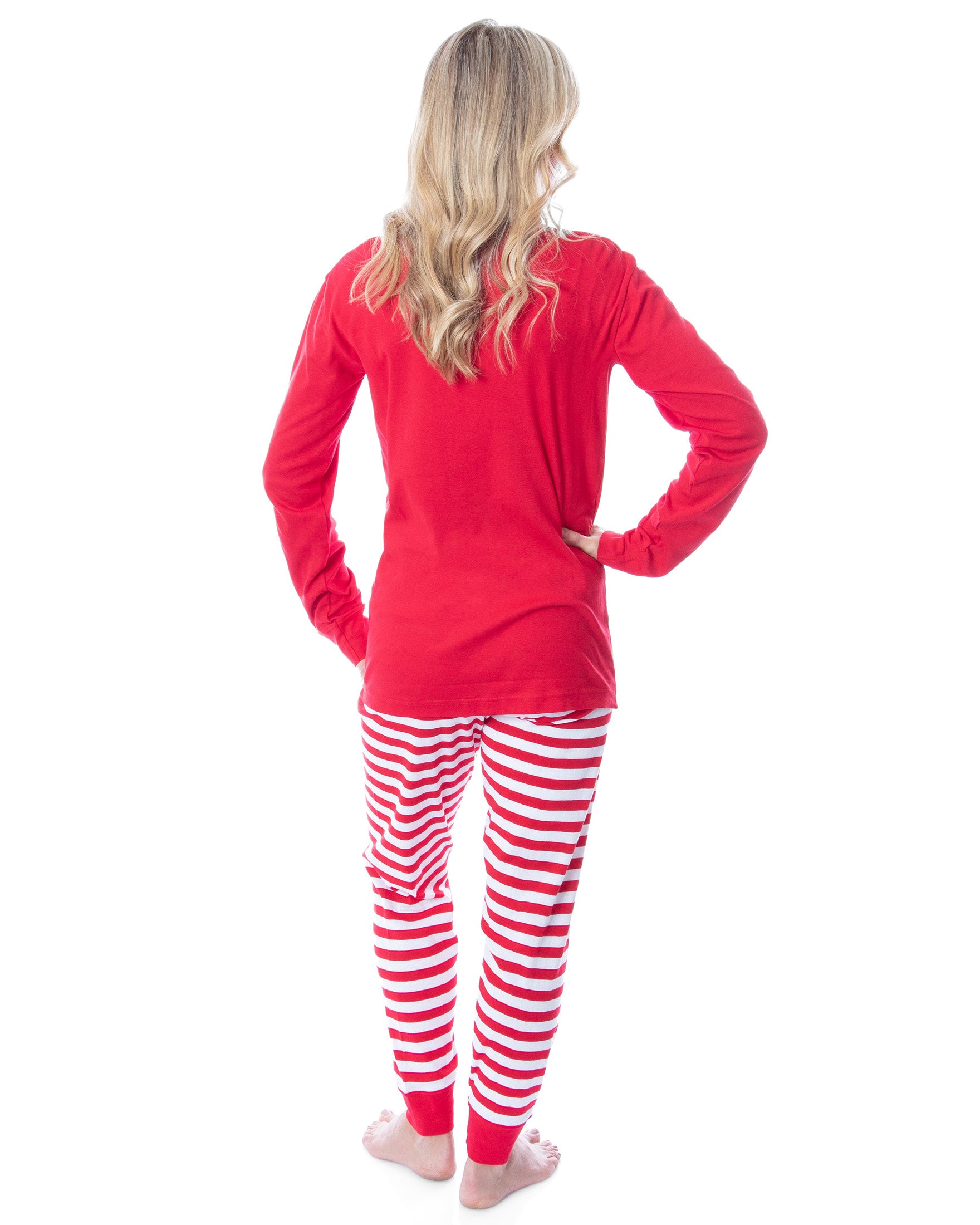 Peanuts Doghouse Christmas Tight Fit Cotton Matching Family Pajama Set