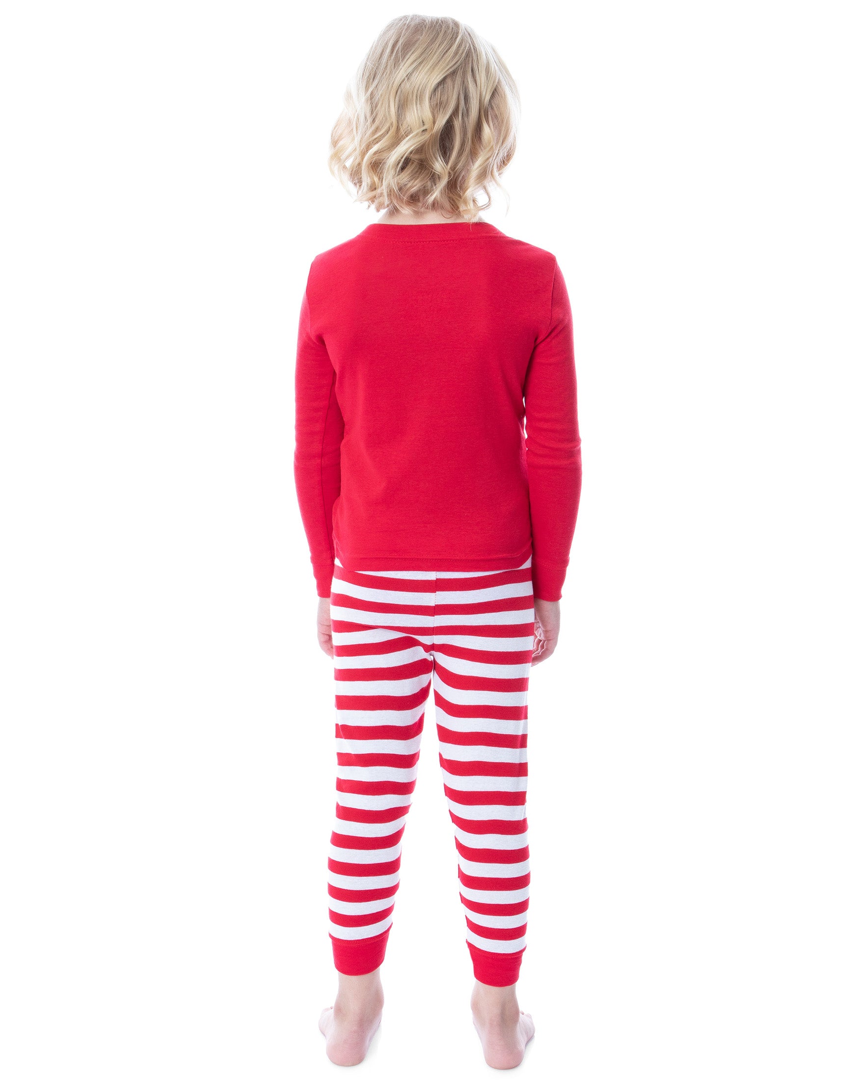 Peanuts Doghouse Christmas Tight Fit Cotton Matching Family Pajama Set