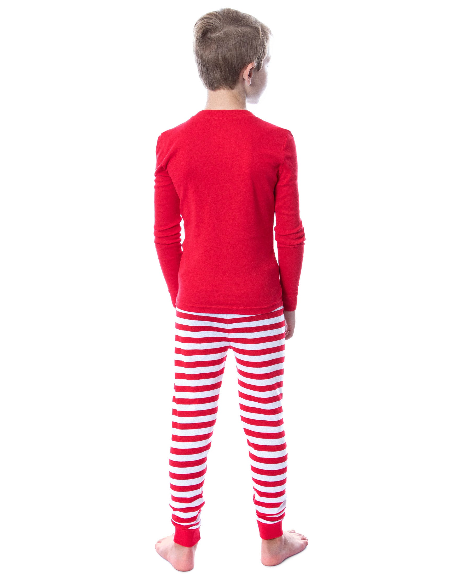 Peanuts Doghouse Christmas Tight Fit Cotton Matching Family Pajama Set