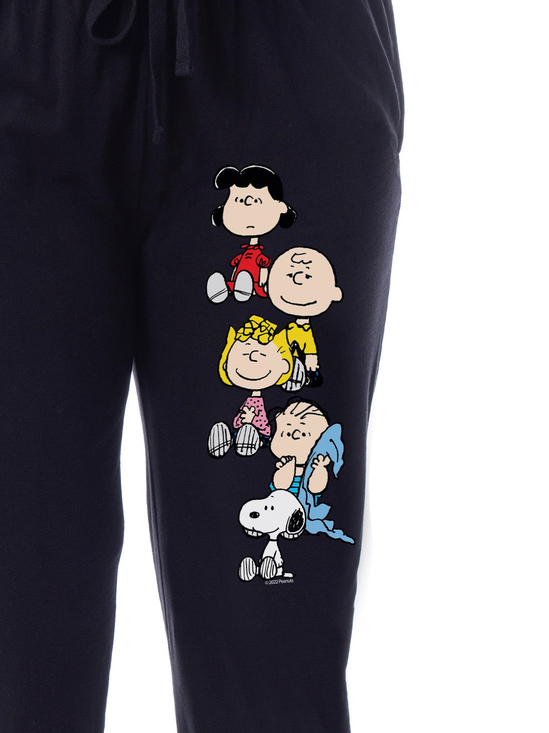 Peanuts Womens' Charlie Brown Snoopy Lucy Sally Linus Jogger Pajama Pants