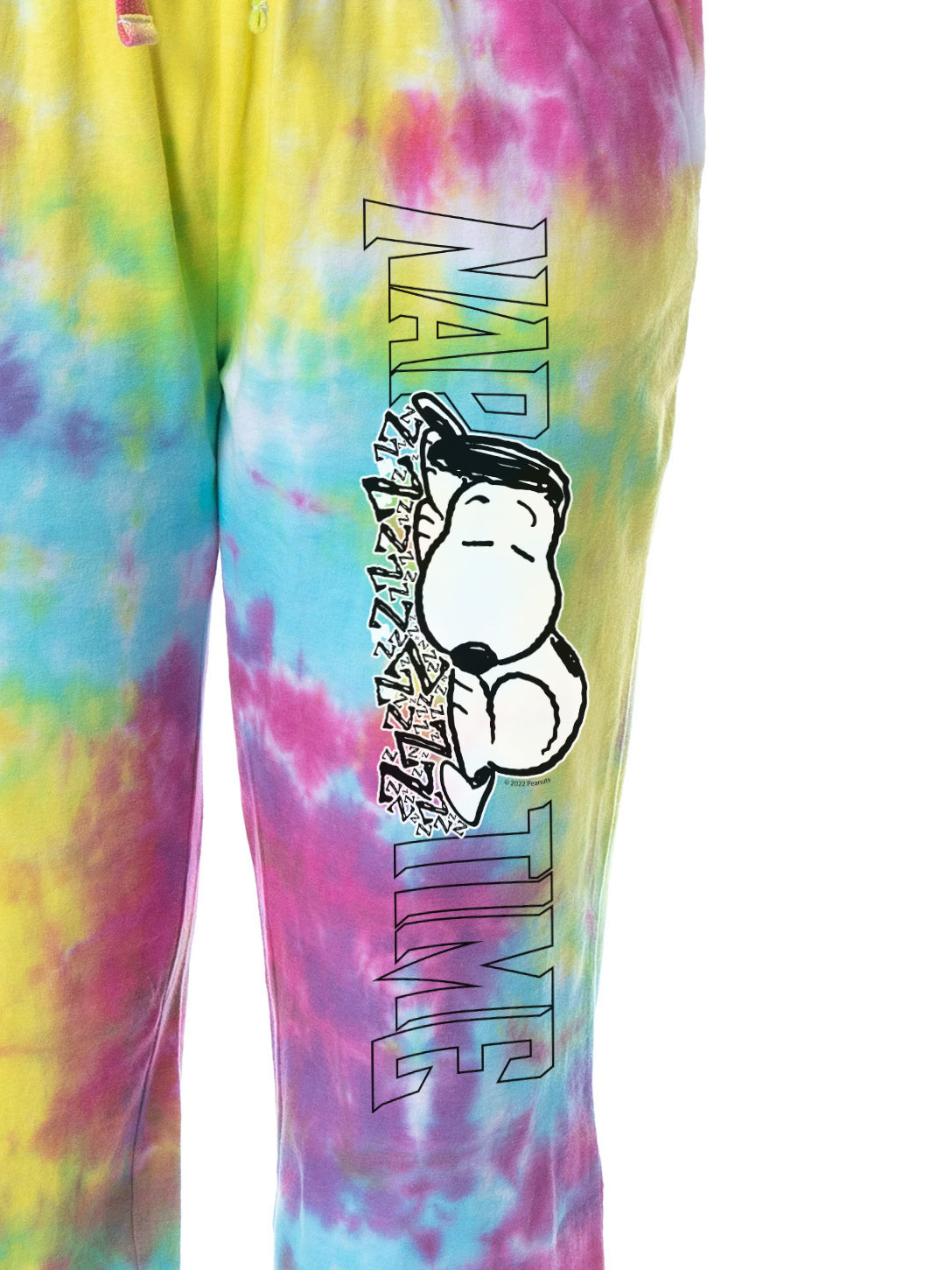 Peanuts Womens' Snoopy Nap Time Character Comic Sleep Jogger Pajama Pants