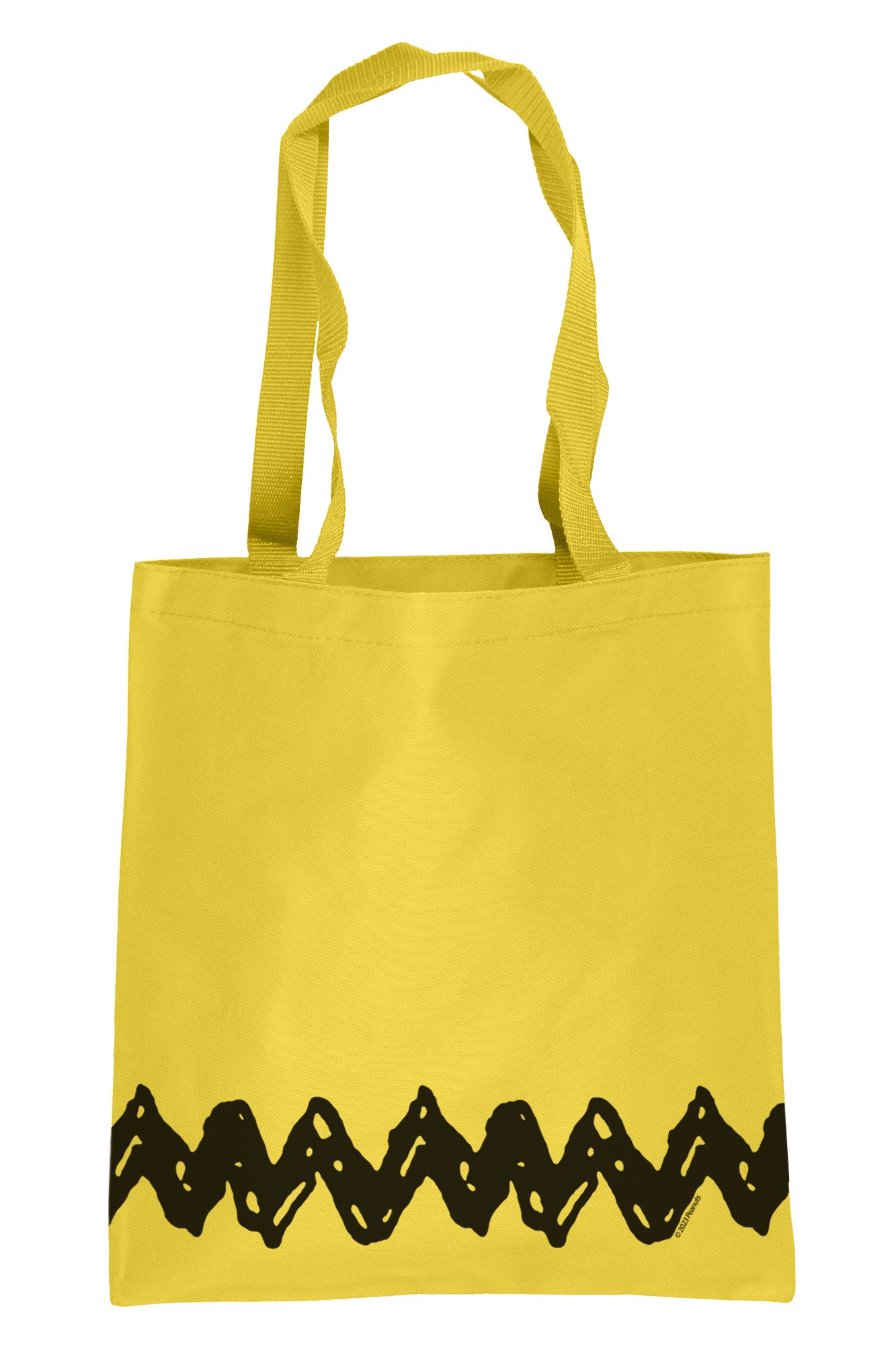 Peanuts Charlie Brown T-Shirt Top Costume Design Tote Bag Single Compartment Utility Beach Pool Medium