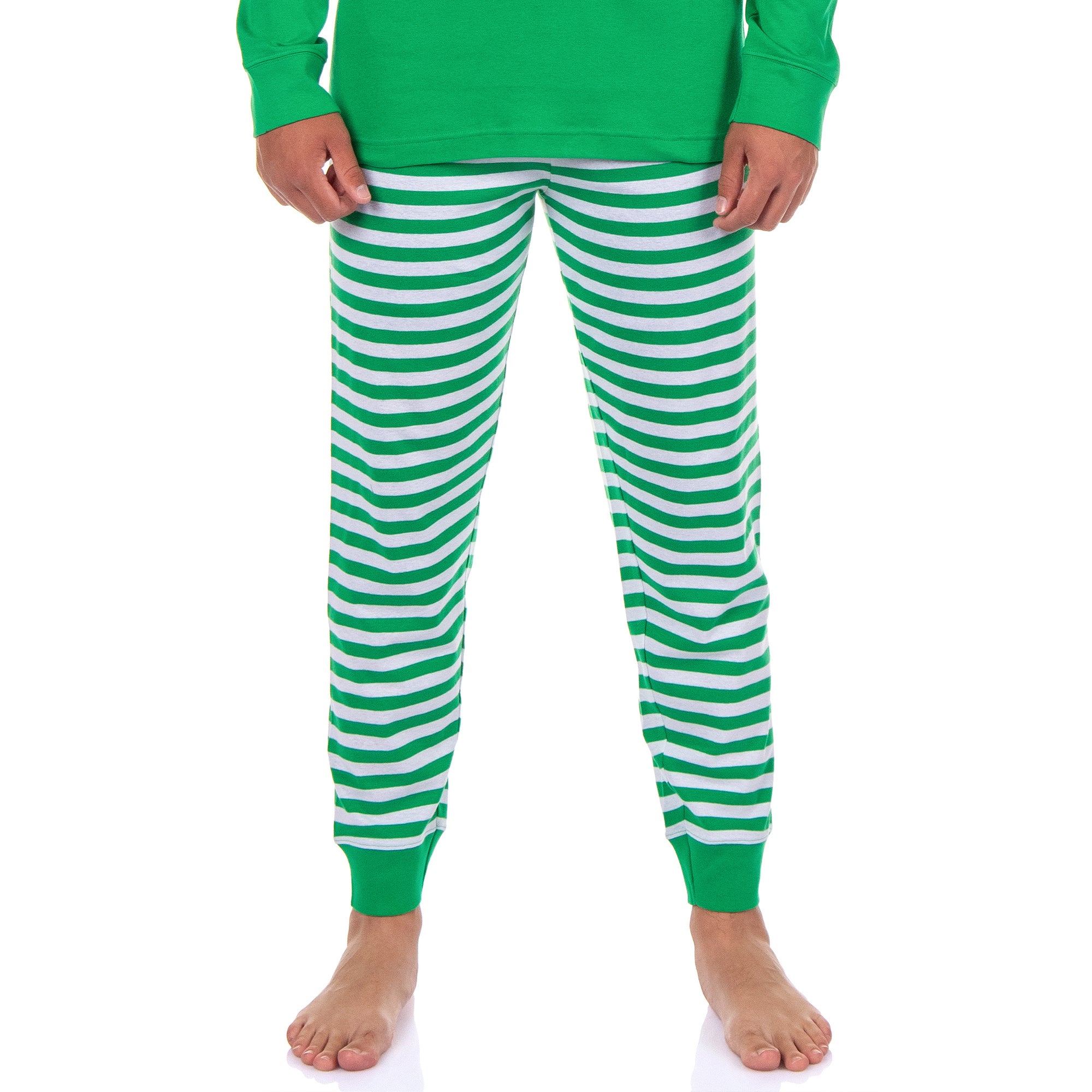 Peanuts Snoopy Christmas Holiday Warm Wishes Tight Fit Cotton Matching Family Pajama Set