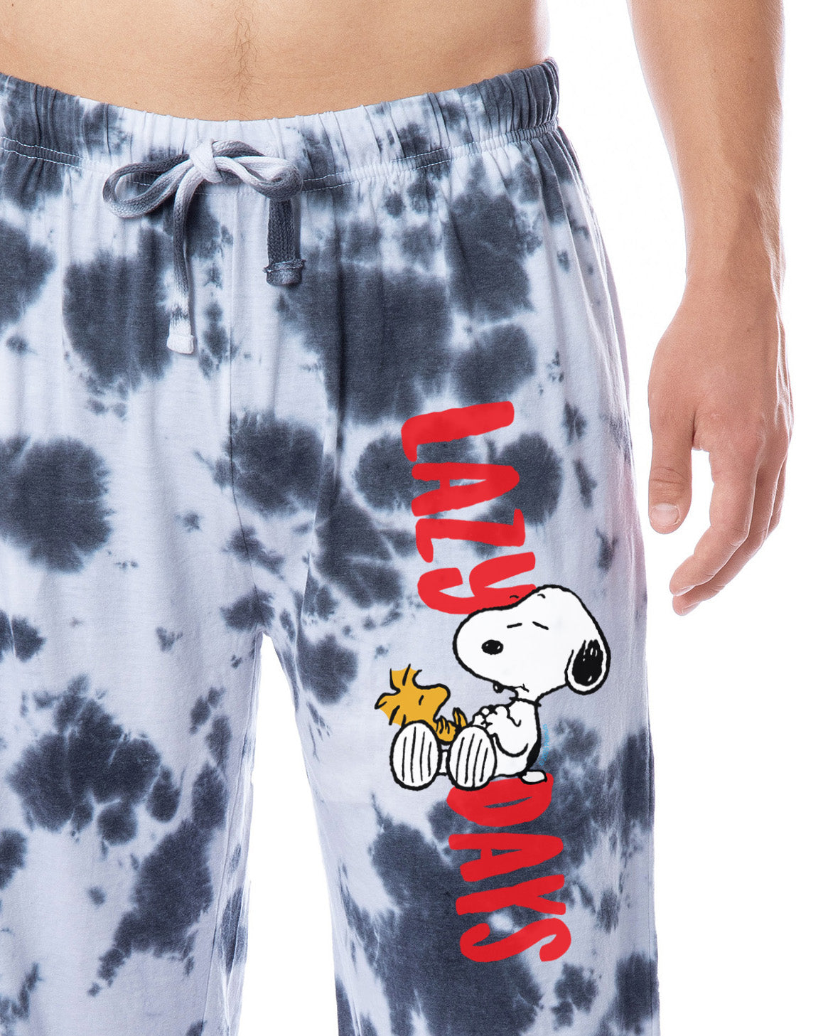 Peanuts Men's Snoopy Lazy Days Sleep Lounge Pajama Pants For Adults
