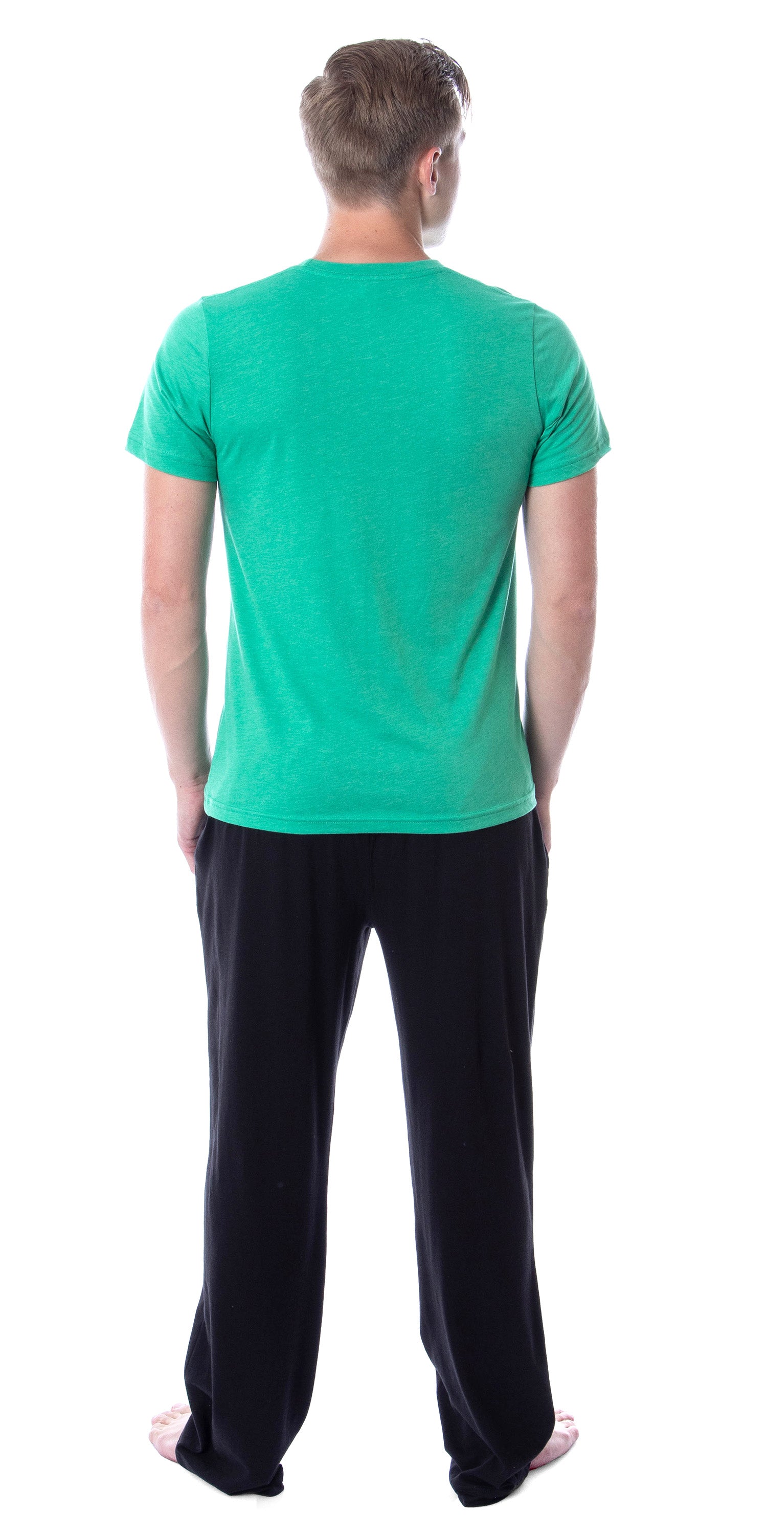 Harry Potter Mens' Hogwarts All Houses Wizarding World Sleep Pajama Set