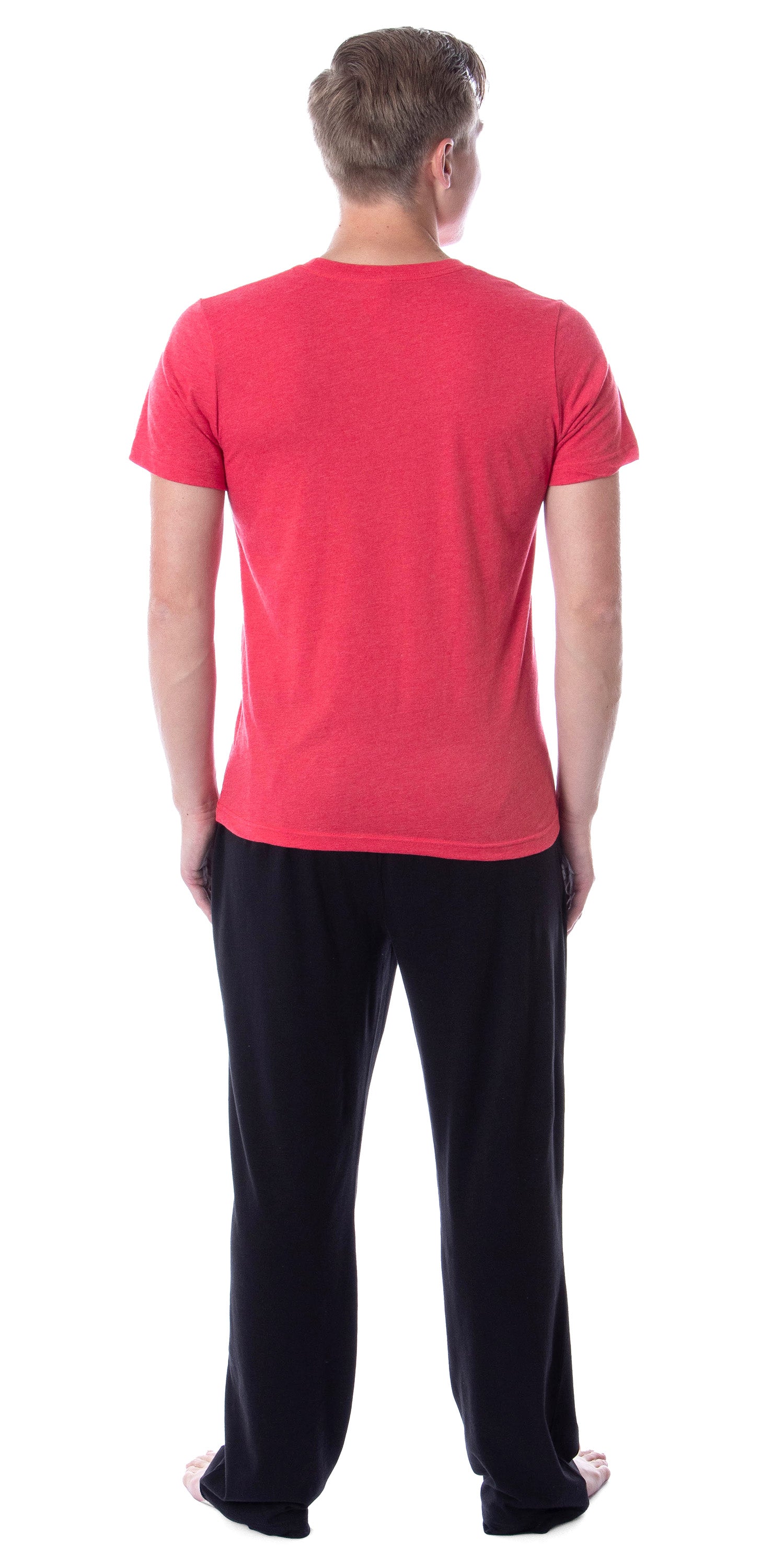 Harry Potter Mens' Hogwarts All Houses Sleep Pajama Set