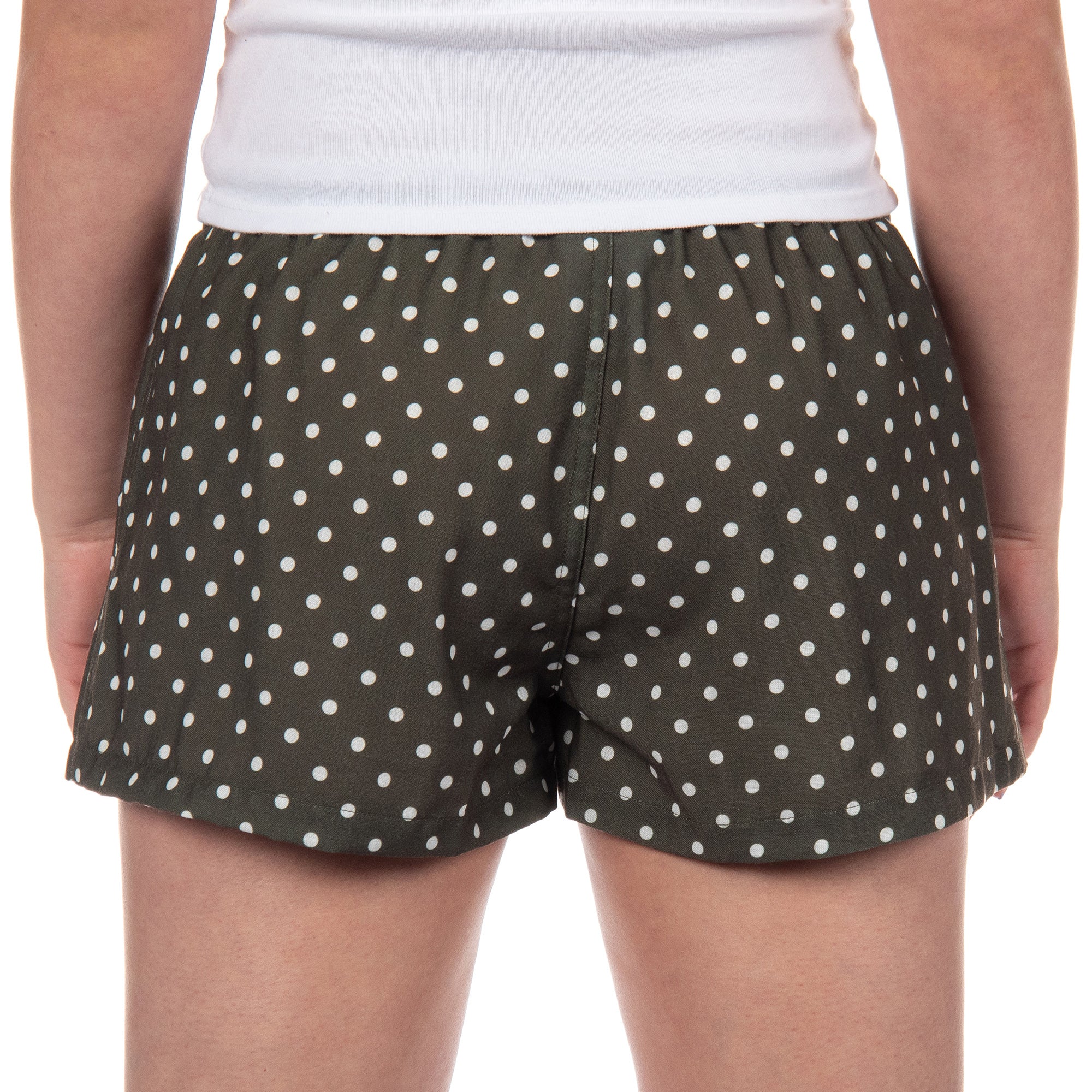 Women's Pajama Boxer Sleep Shorts Micro Boyshorts Lounge Bottoms