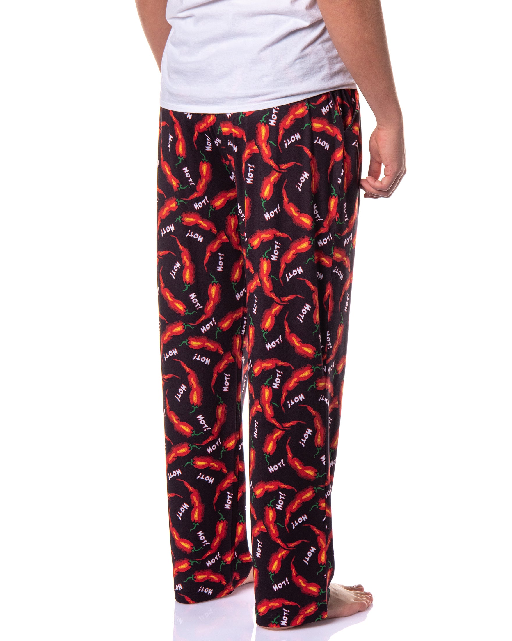 PJammy Men's Hot! Chili Peppers Sleep Lounge Pajama Pants