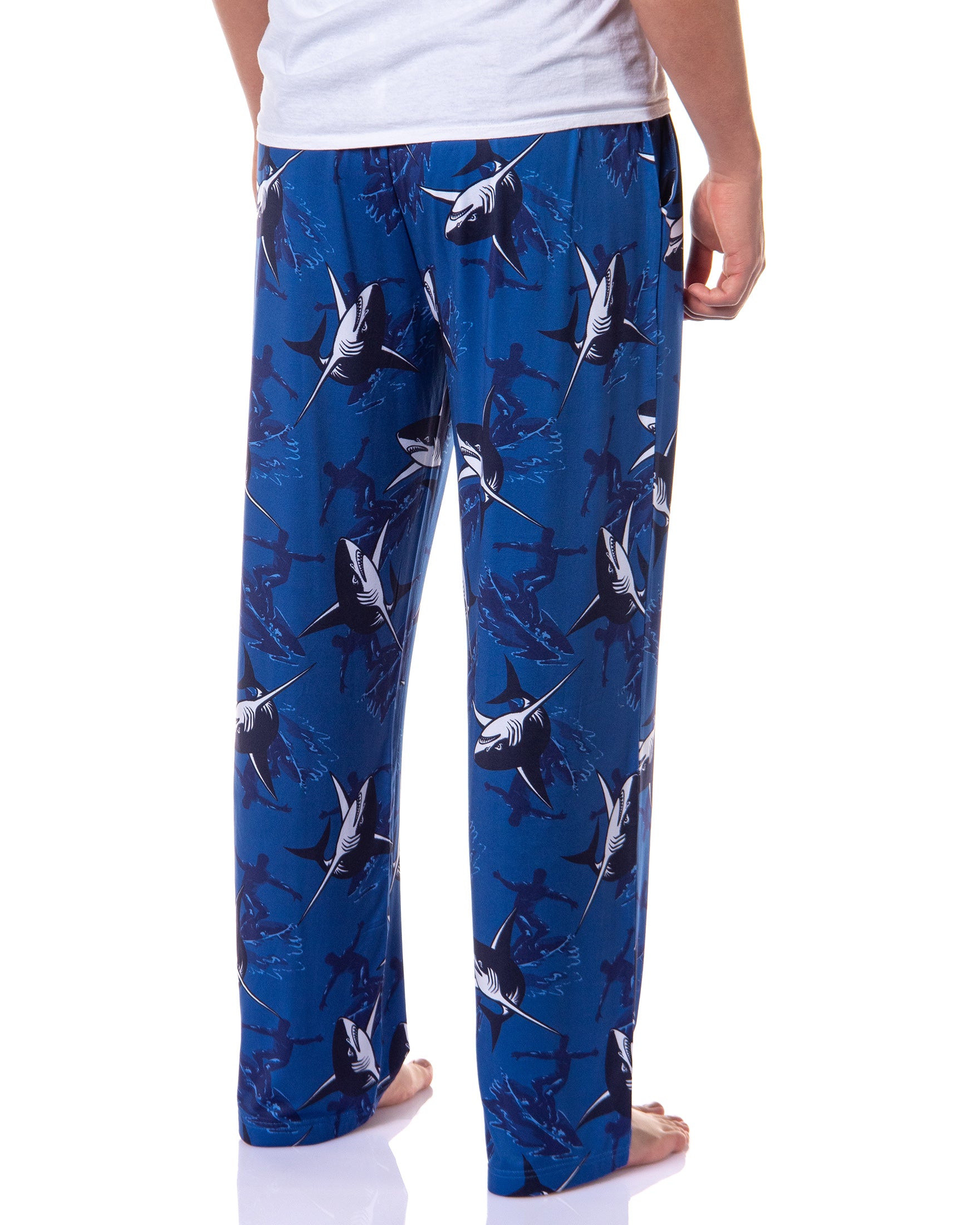 PJammy Men's Great White Shark Attack Sleep Pajama Lounge Pants