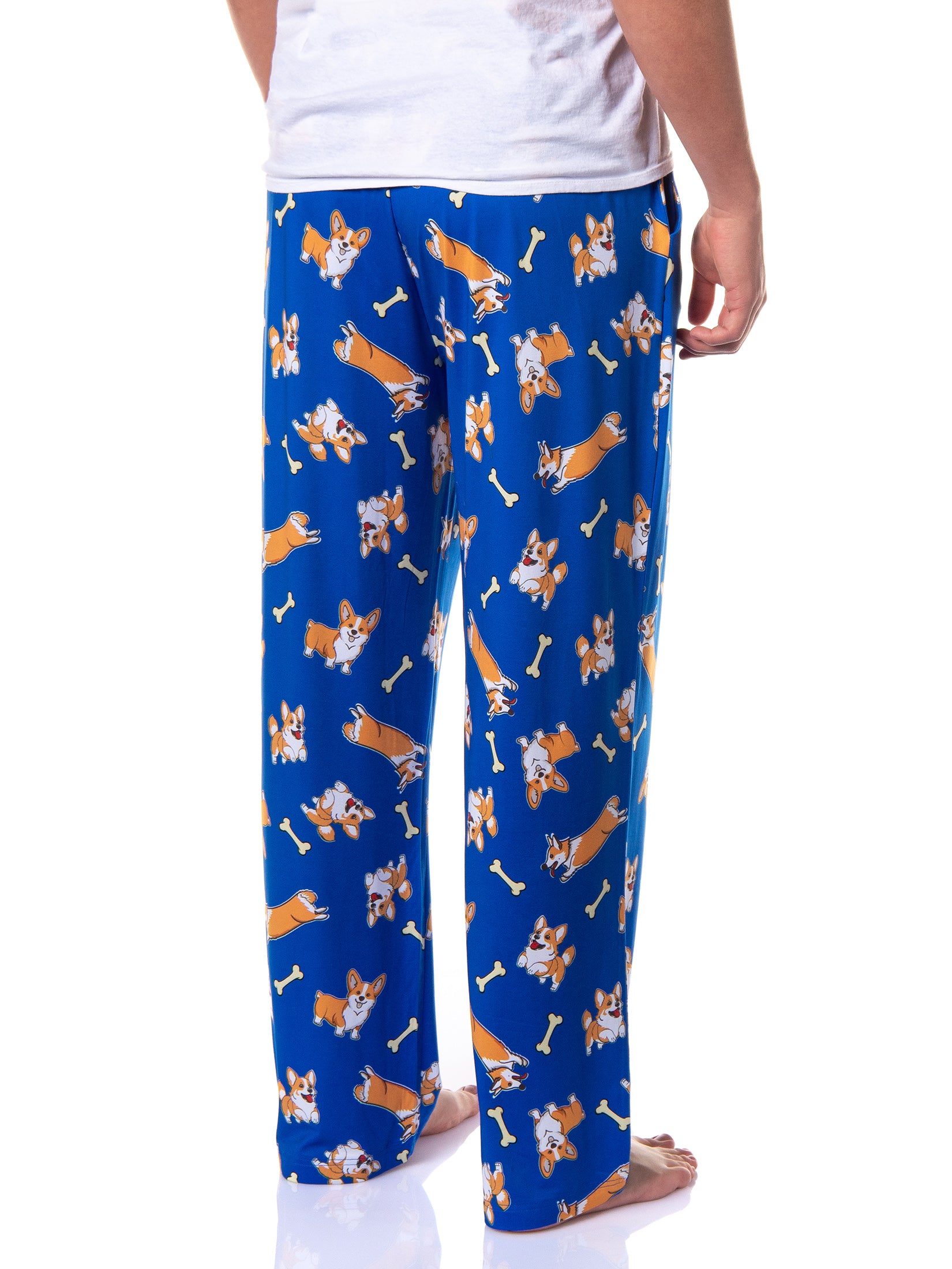 PJammy Men's Corgi Dog All Over Print Sleep Pajama Pants