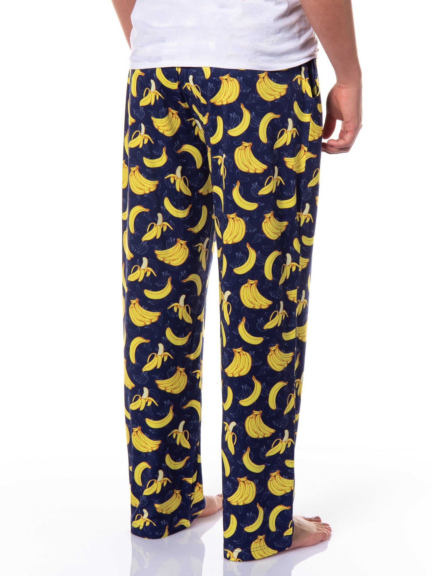 PJammy Men's Going Bananas Tossed Print Lounge Sleep Pajama Pants
