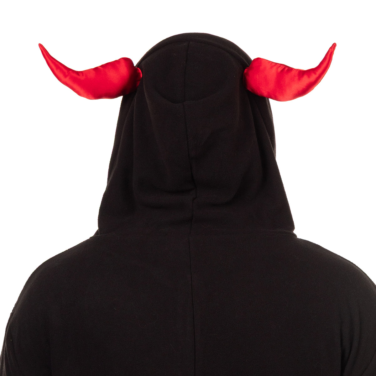 PJammy Devil Union Suit Adult Character Hooded Costume Pajamas for Men and Women (S/M)