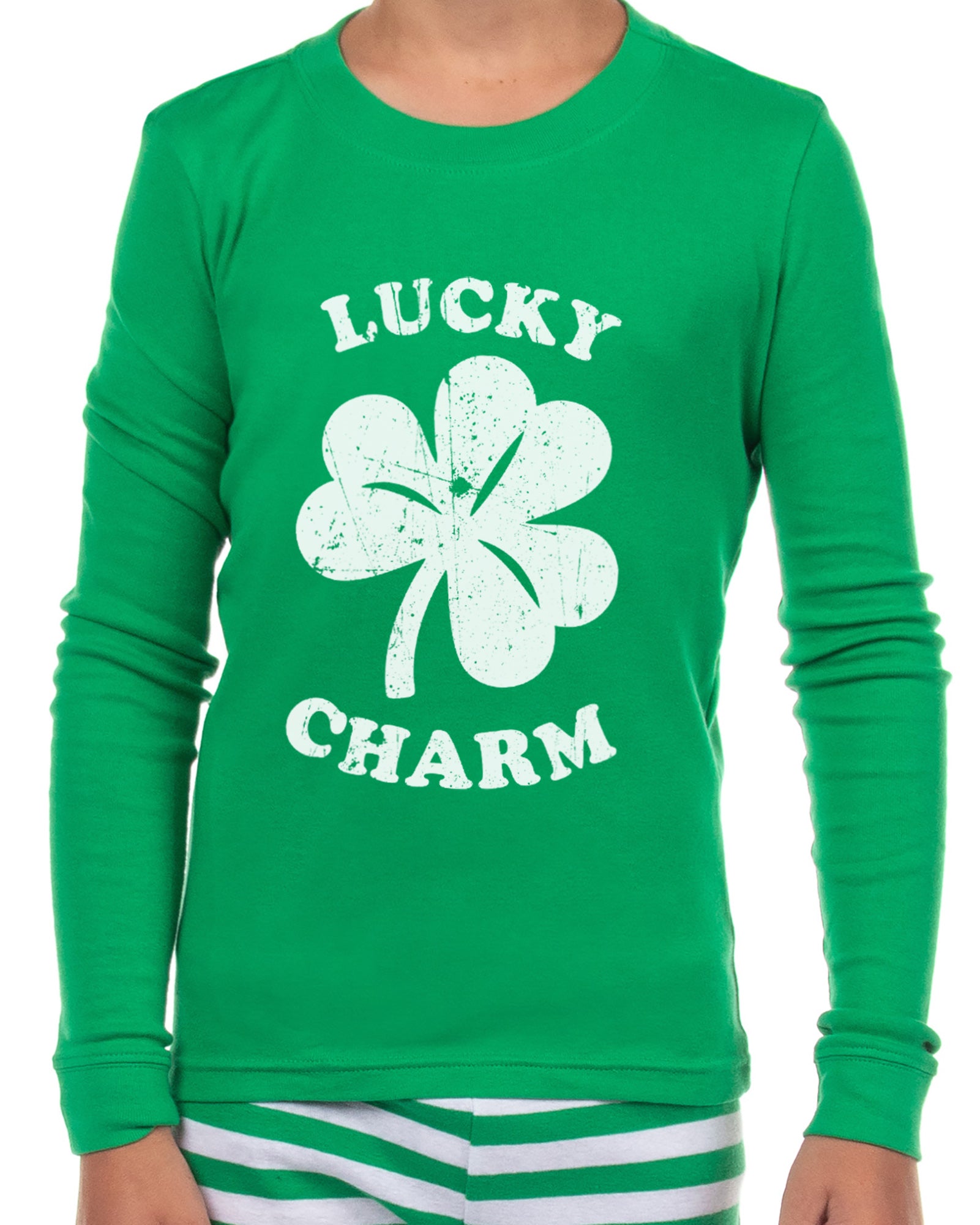 PJammy Lucky Charm 2-Piece St. Patrick's Day Tight Fit Family Pajama Set