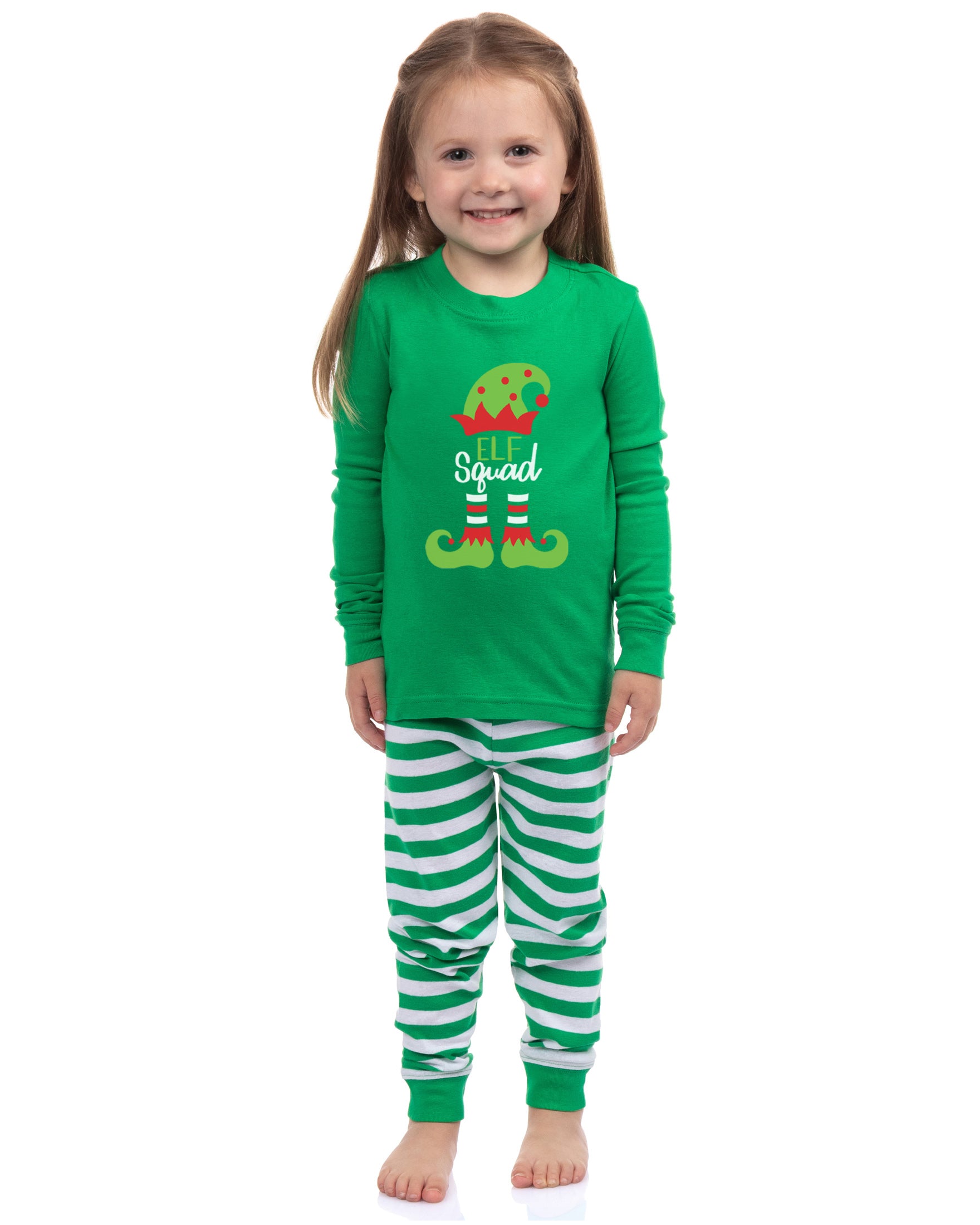 PJammy Christmas Elf Squad Tight Fit Family Pajama Set