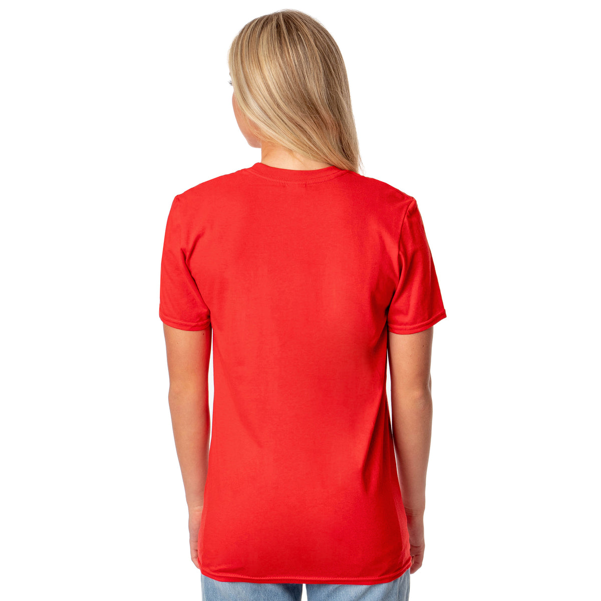 Mama Bear USA Women's 4th Of July Crewneck Short-Sleeve T-Shirt