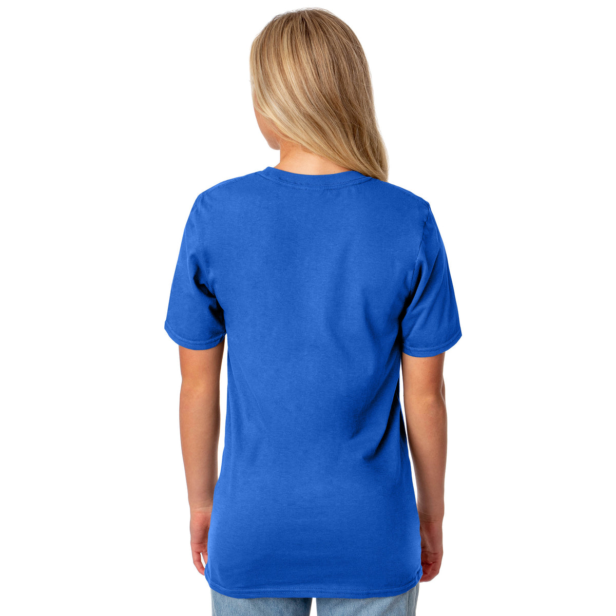 Patriotic T-Shirt Women's America Runs On Mom Fuel USA Adult Novelty Tee (Blue, 2X-Large)