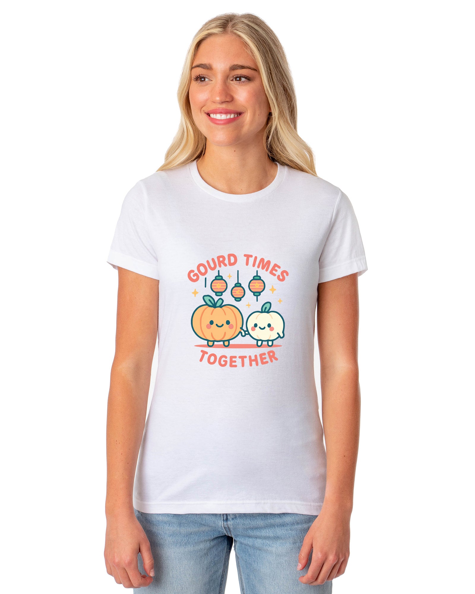 PJammy Halloween T-Shirt Women's Gourd Times Together Short Sleeve Tee