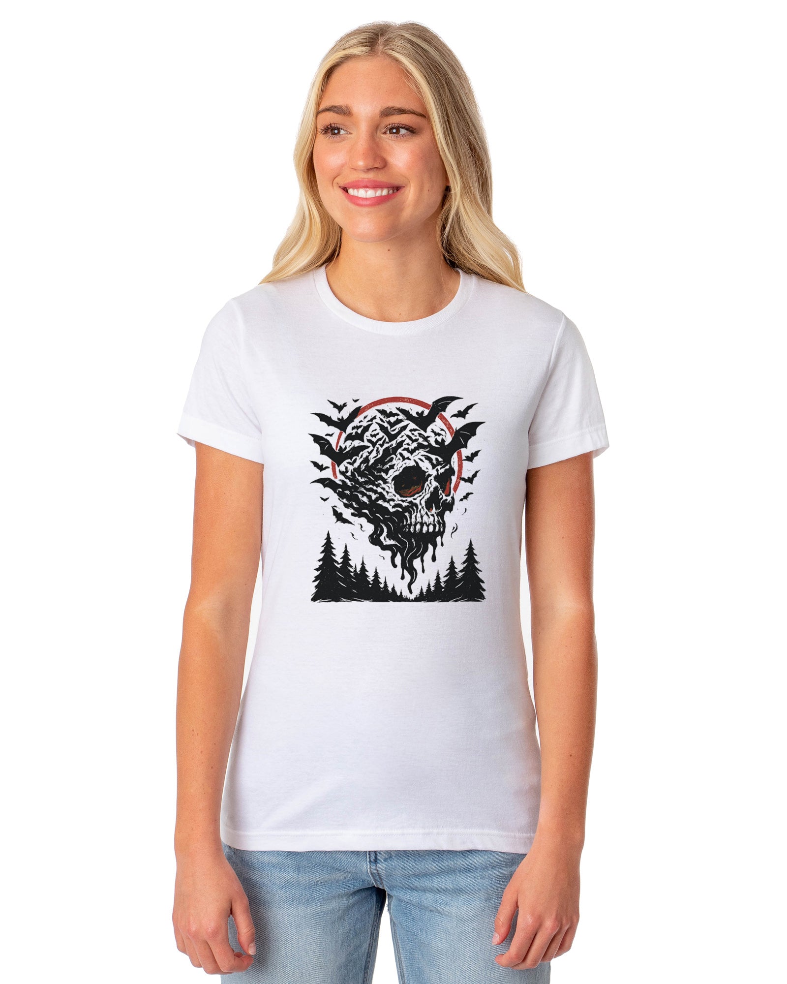 PJammy Halloween T-Shirt Women's Green Goblin Short Sleeve Tee