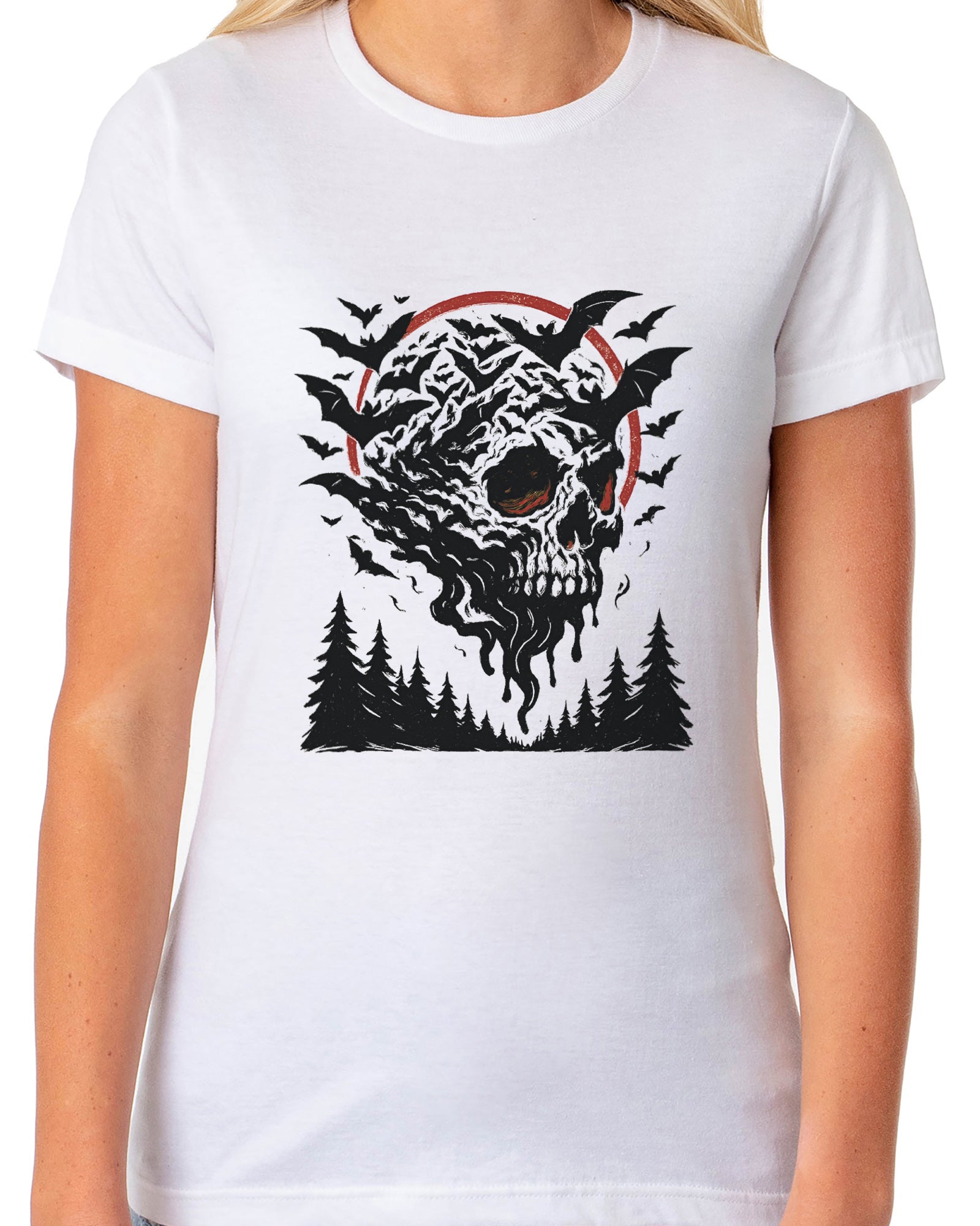 PJammy Halloween T-Shirt Women's Green Goblin Short Sleeve Tee